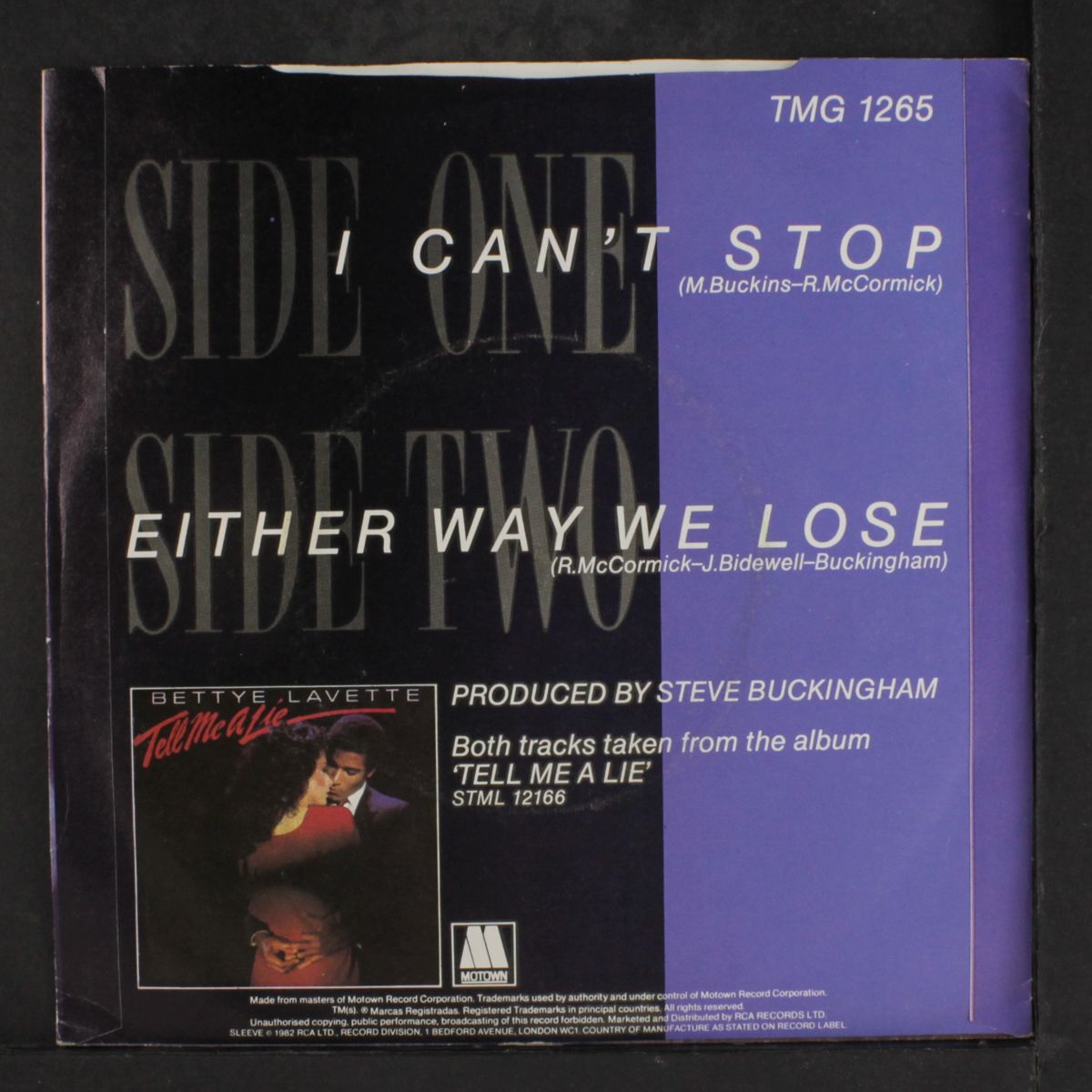 i can't stop / either way we lose by BETTYE LAVETTE