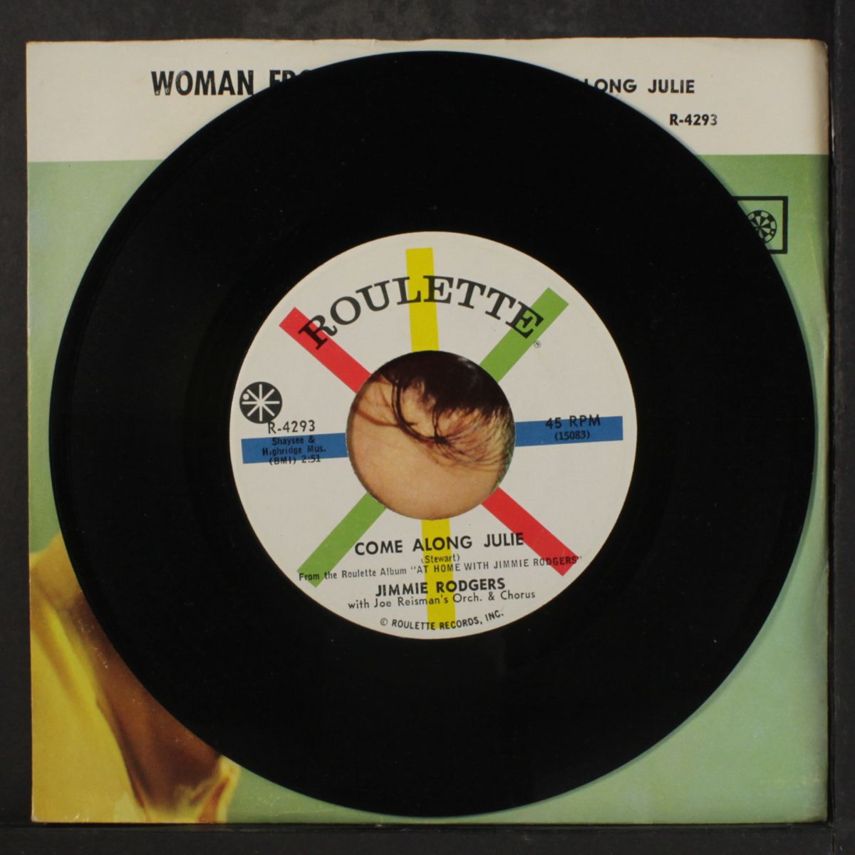 woman from liberia / come along julie by JIMMIE RODGERS