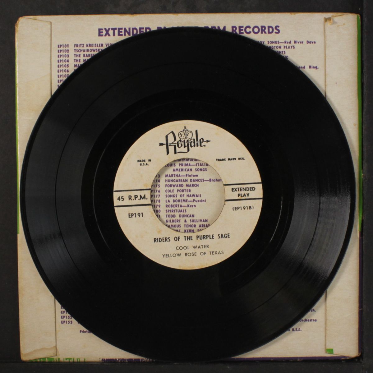 riders of the purple sage by FOY WILLING / EDDIE DEAN