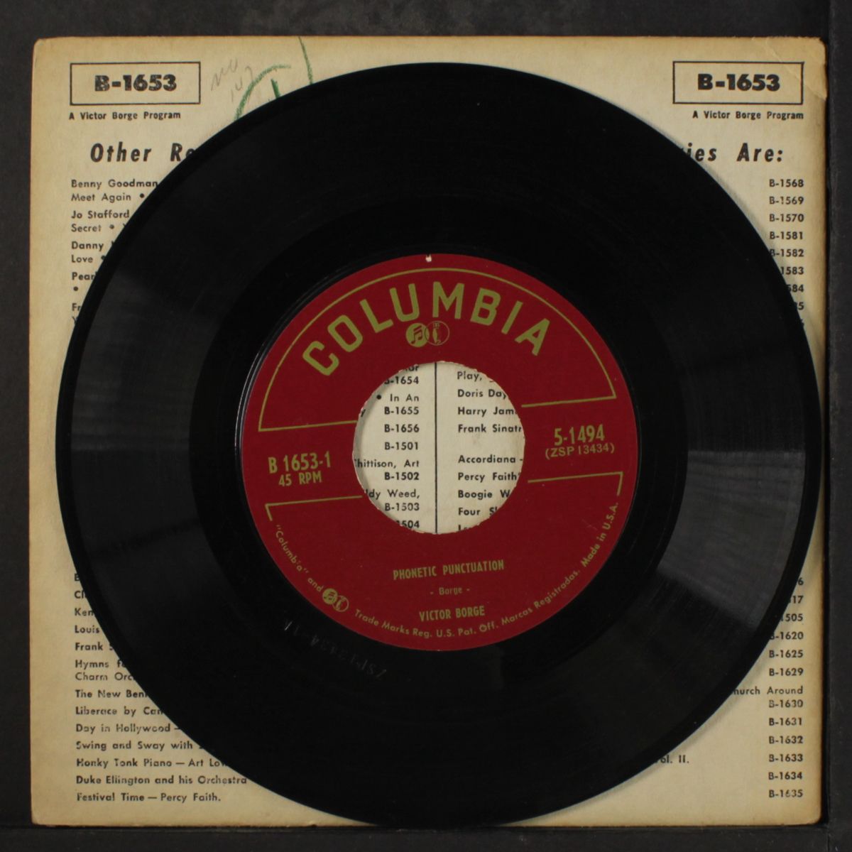 program by VICTOR BORGE