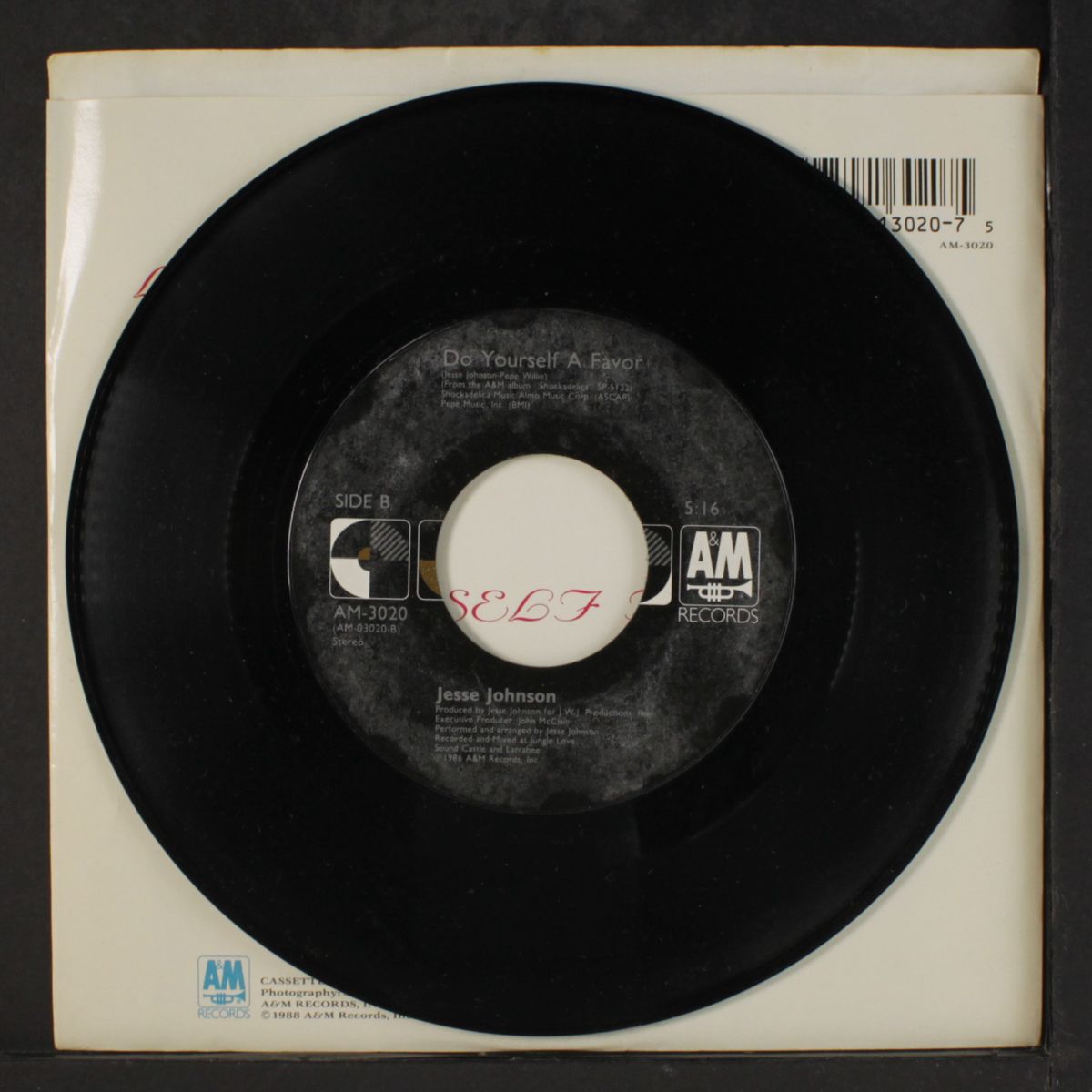 love struck / do yourself a favor by JESSE JOHNSON