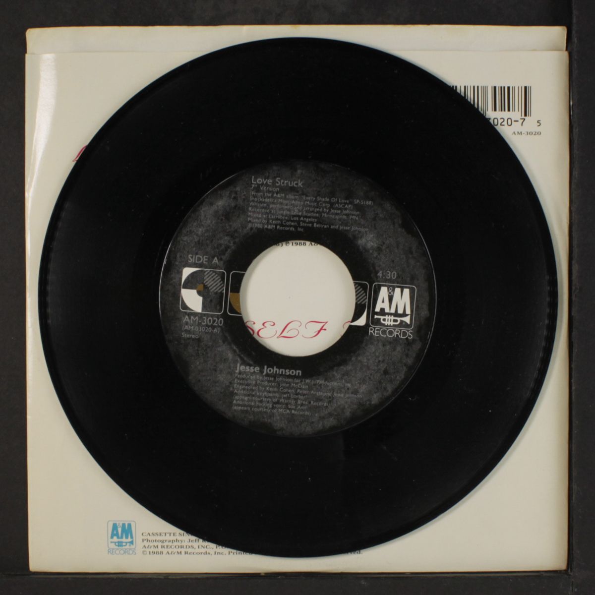 love struck / do yourself a favor by JESSE JOHNSON