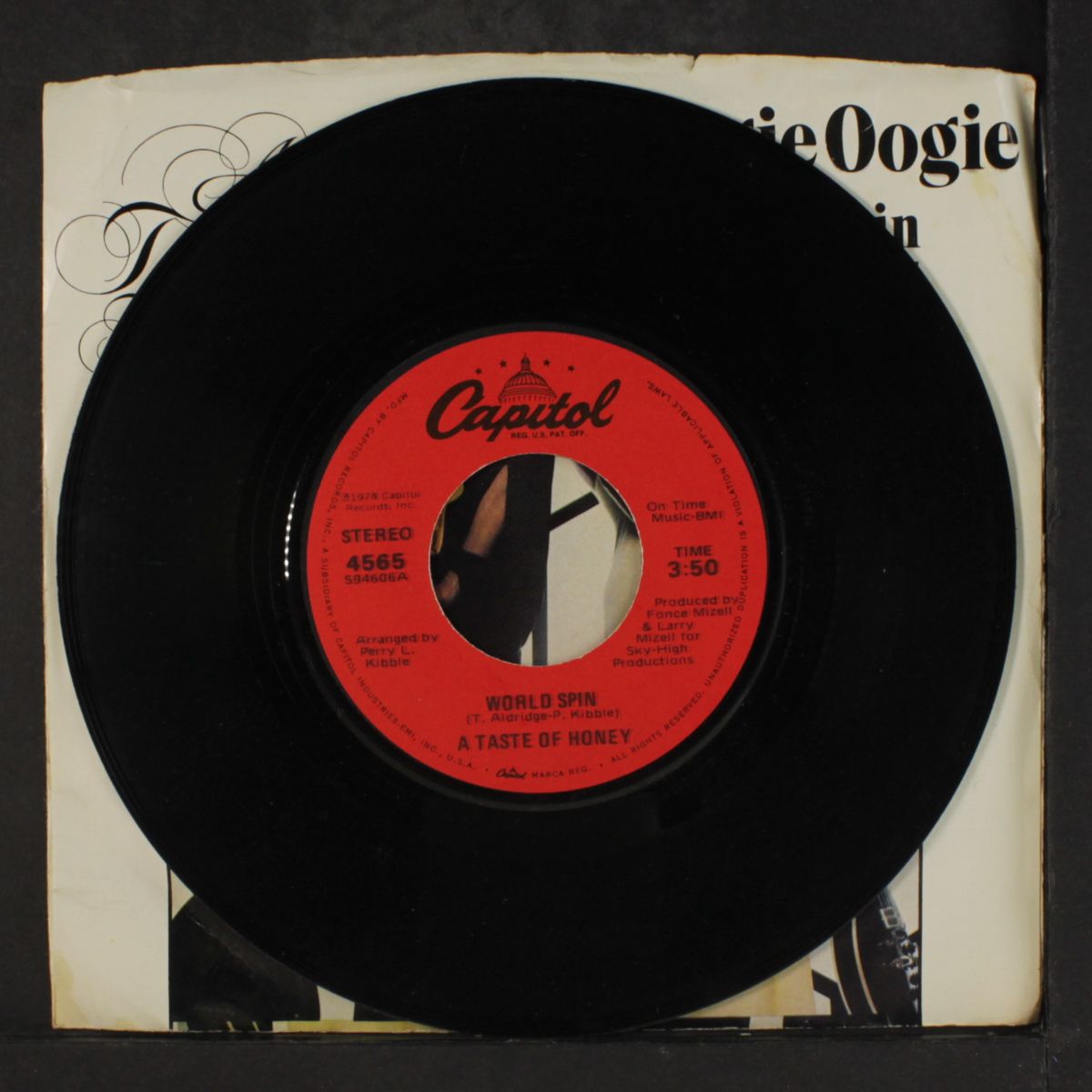 boogie oogie oogie / world spin by TASTE OF HONEY