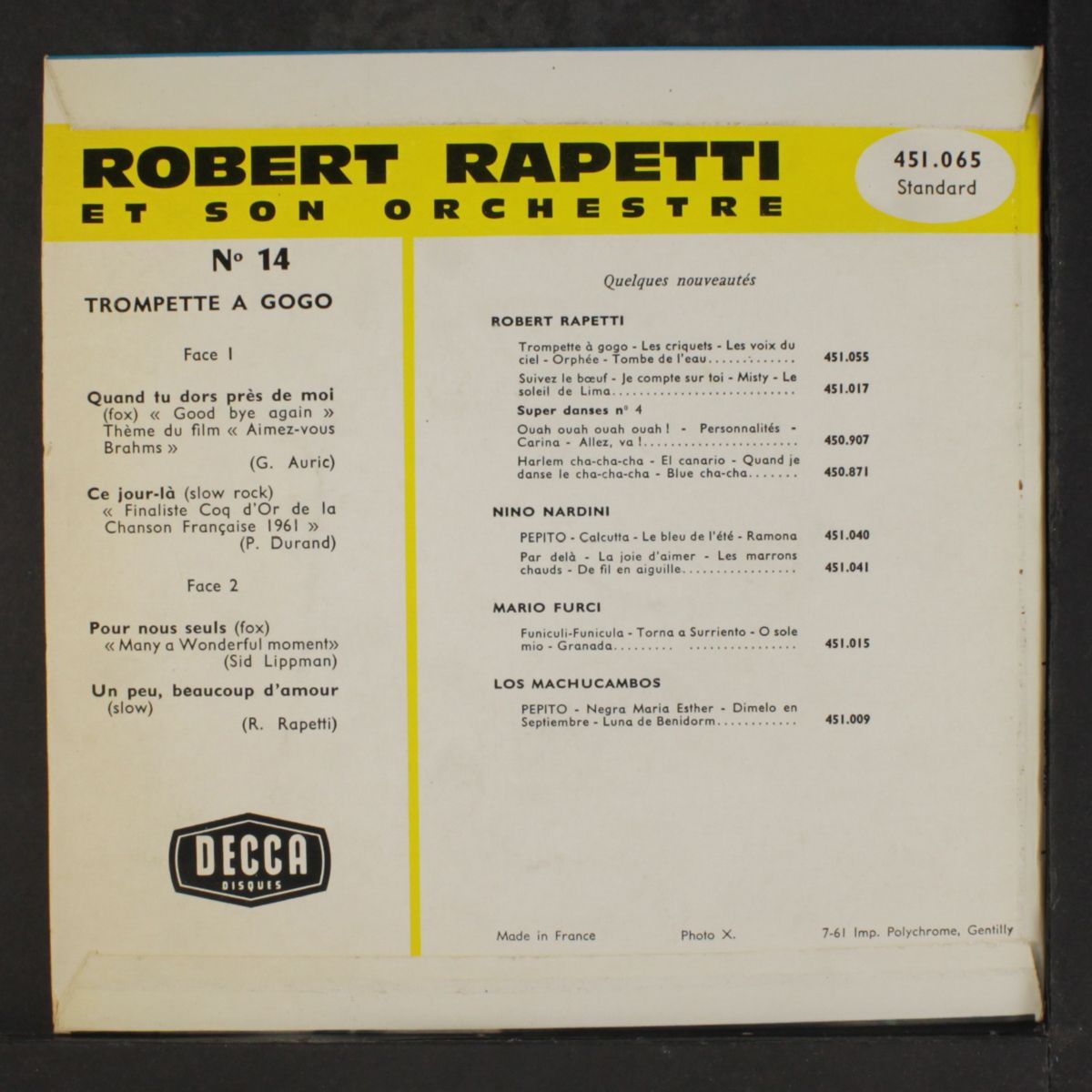 trompette a go go no. 2 by ROBERT RAPETTI