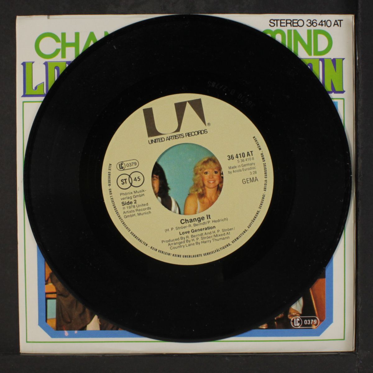 change your mind / change it by LOVE GENERATION