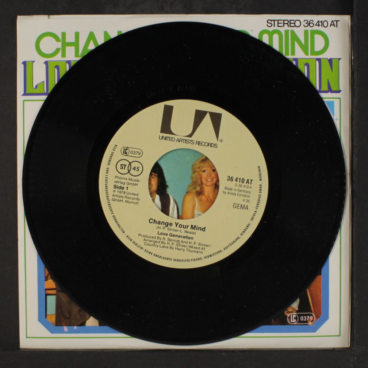 change your mind / change it by LOVE GENERATION