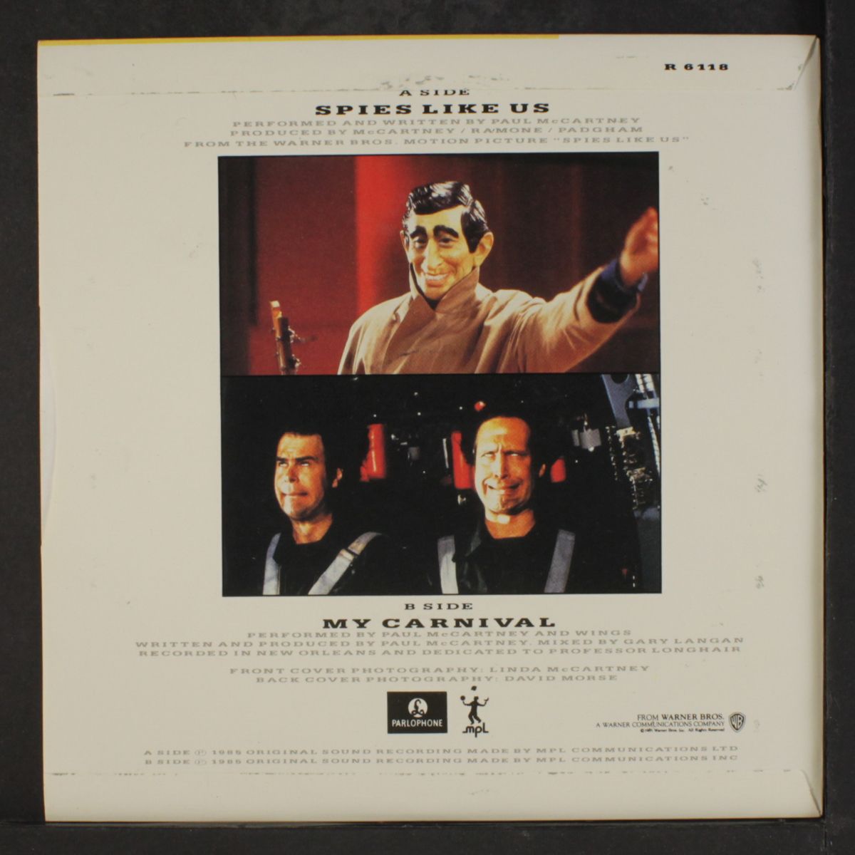 spies like us / my carnival by PAUL MCCARTNEY