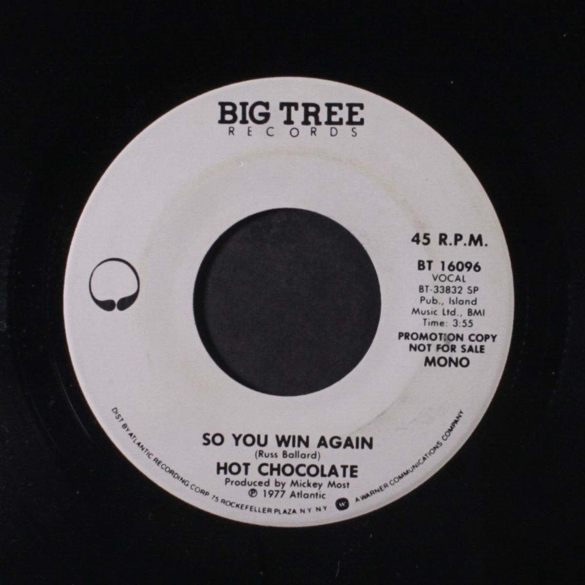 so you win again / mono by HOT CHOCOLATE