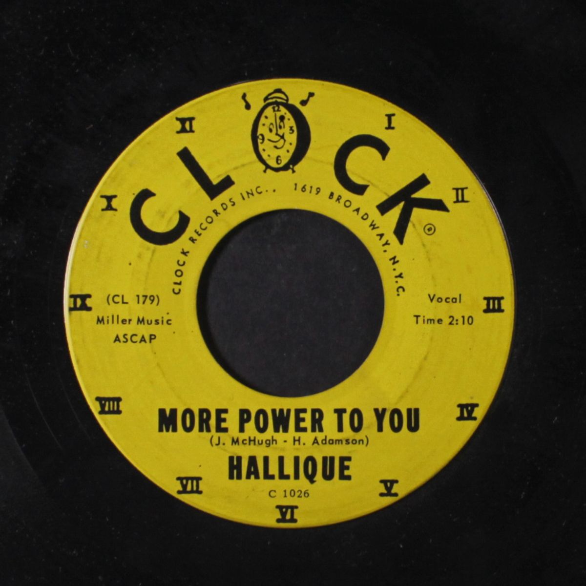 more power to you / don't cry my heart by HALLIQUE