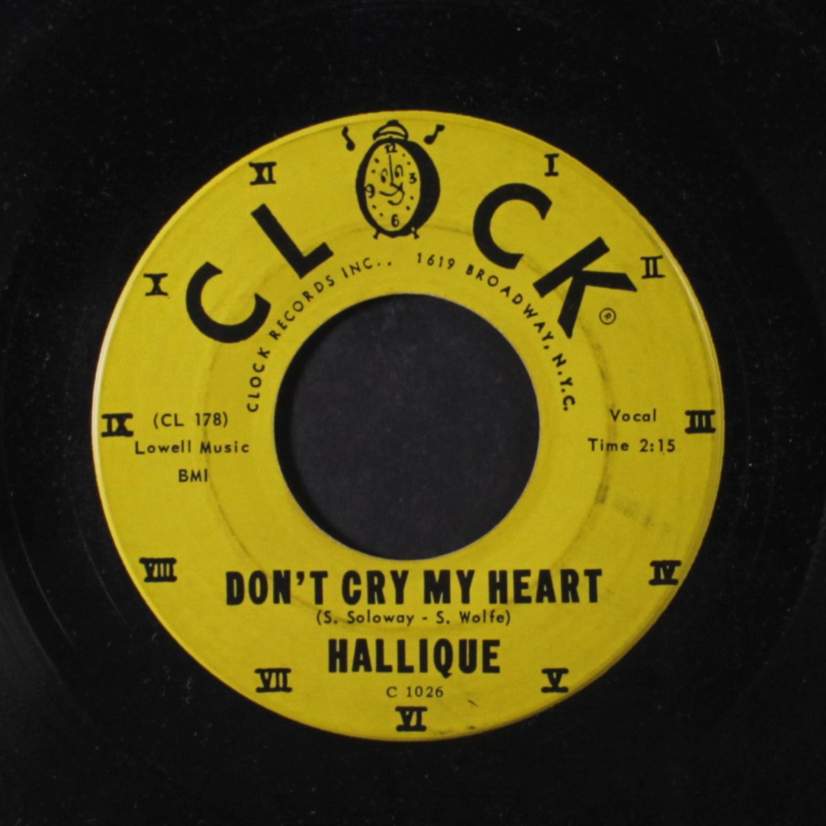 more power to you / don't cry my heart by HALLIQUE