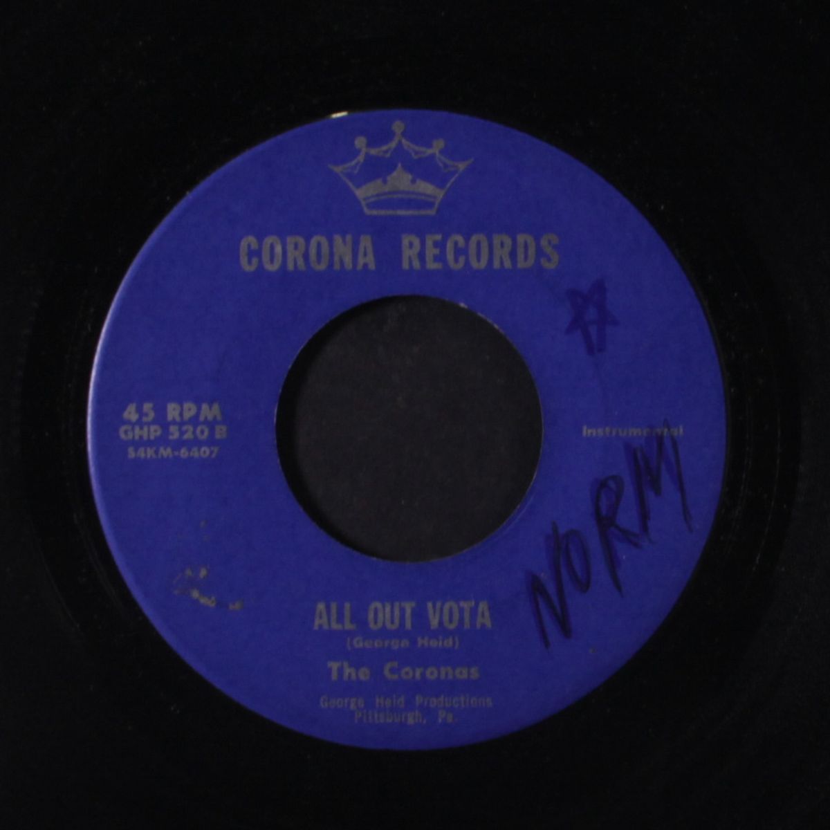 all out vota / i need your lovin' again by CORONAS