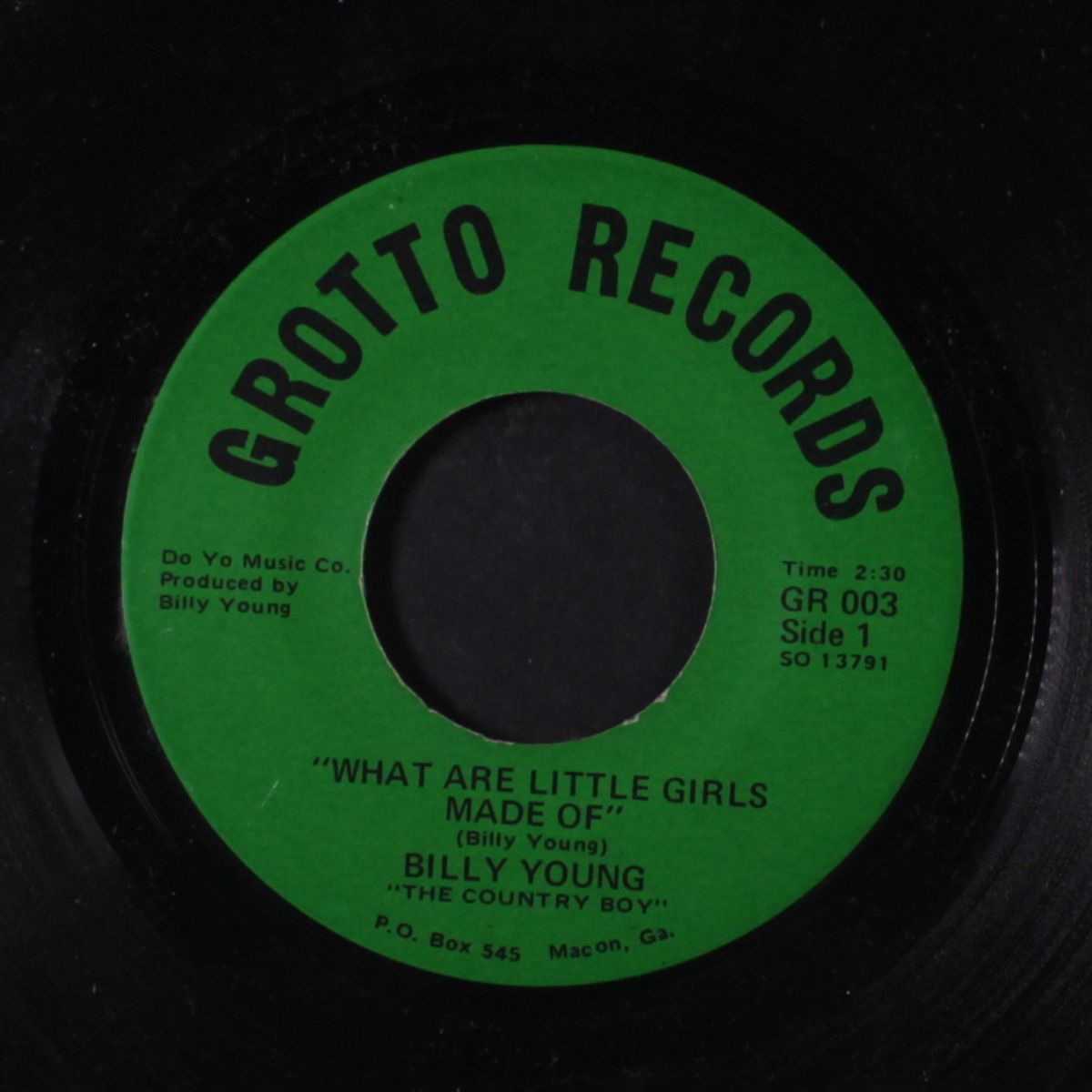 what are little girls made of / instrumental by BILLY YOUNG