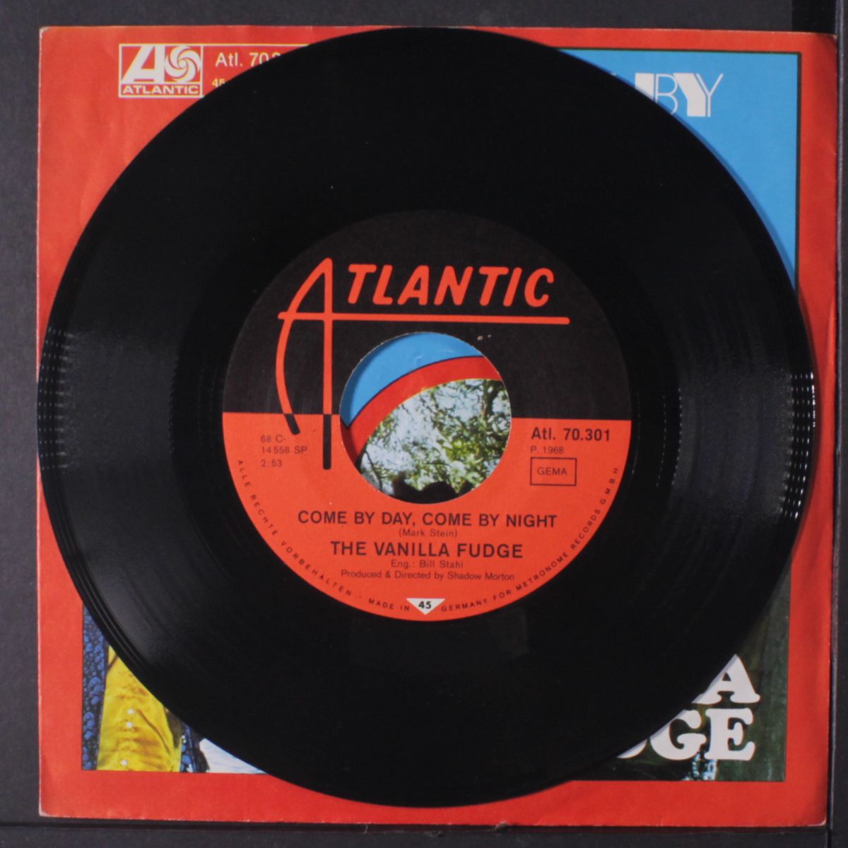 take me for a little while / come by day come by night by VANILLA FUDGE