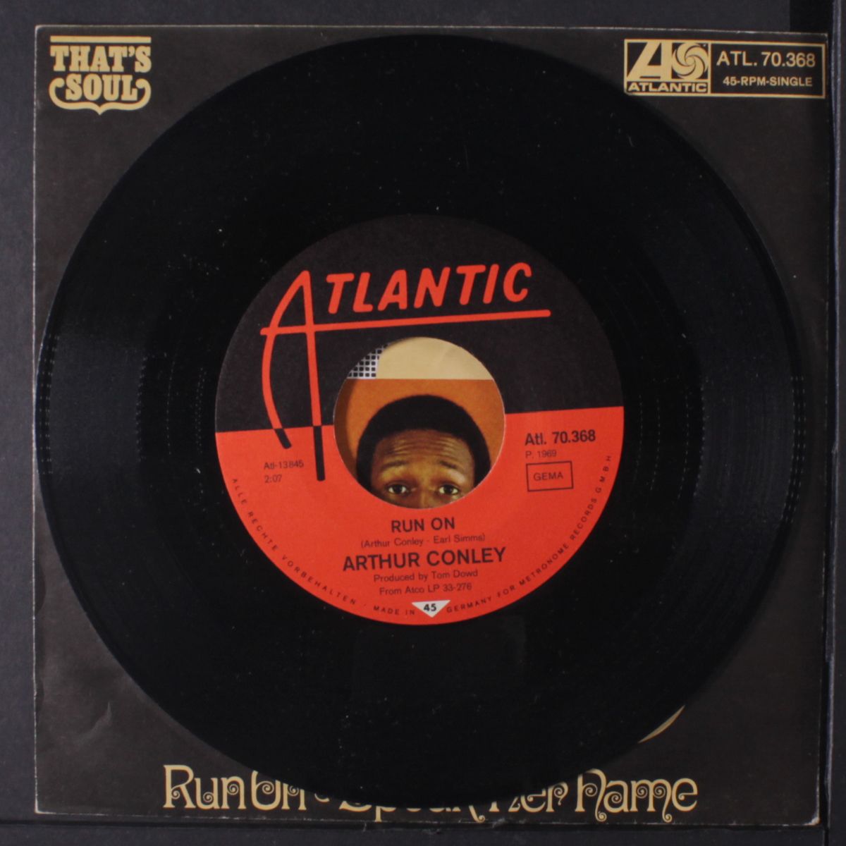 run on / speak her name by ARTHUR CONLEY