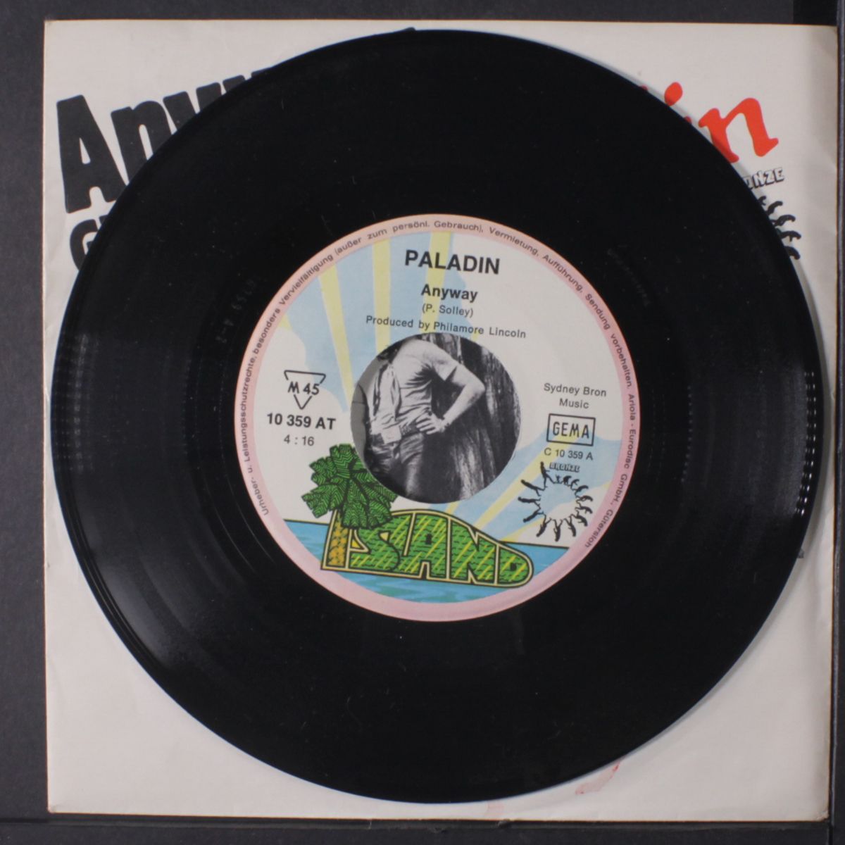 anyway / giving all my love by PALADIN