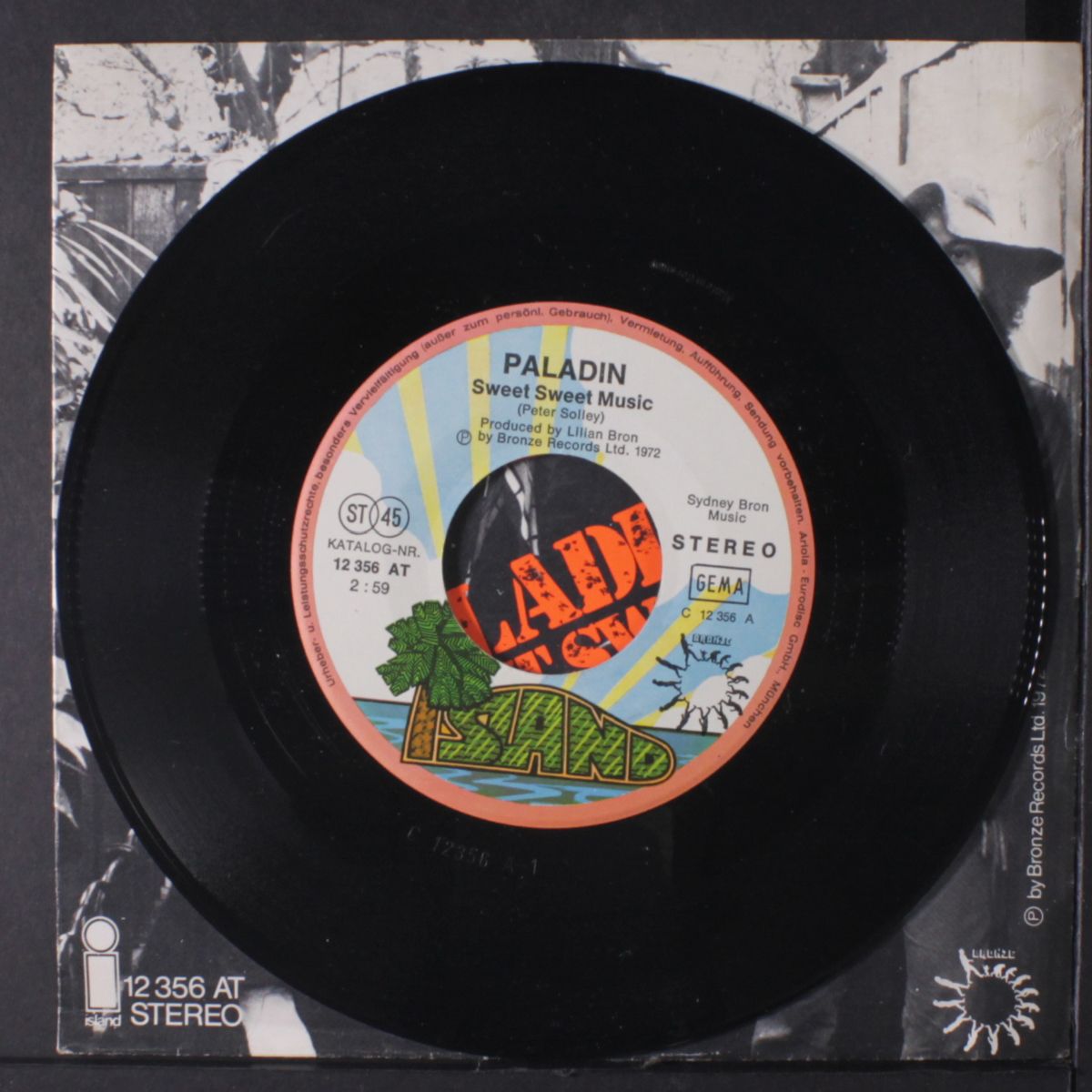 sweet sweet music / get one together by PALADIN