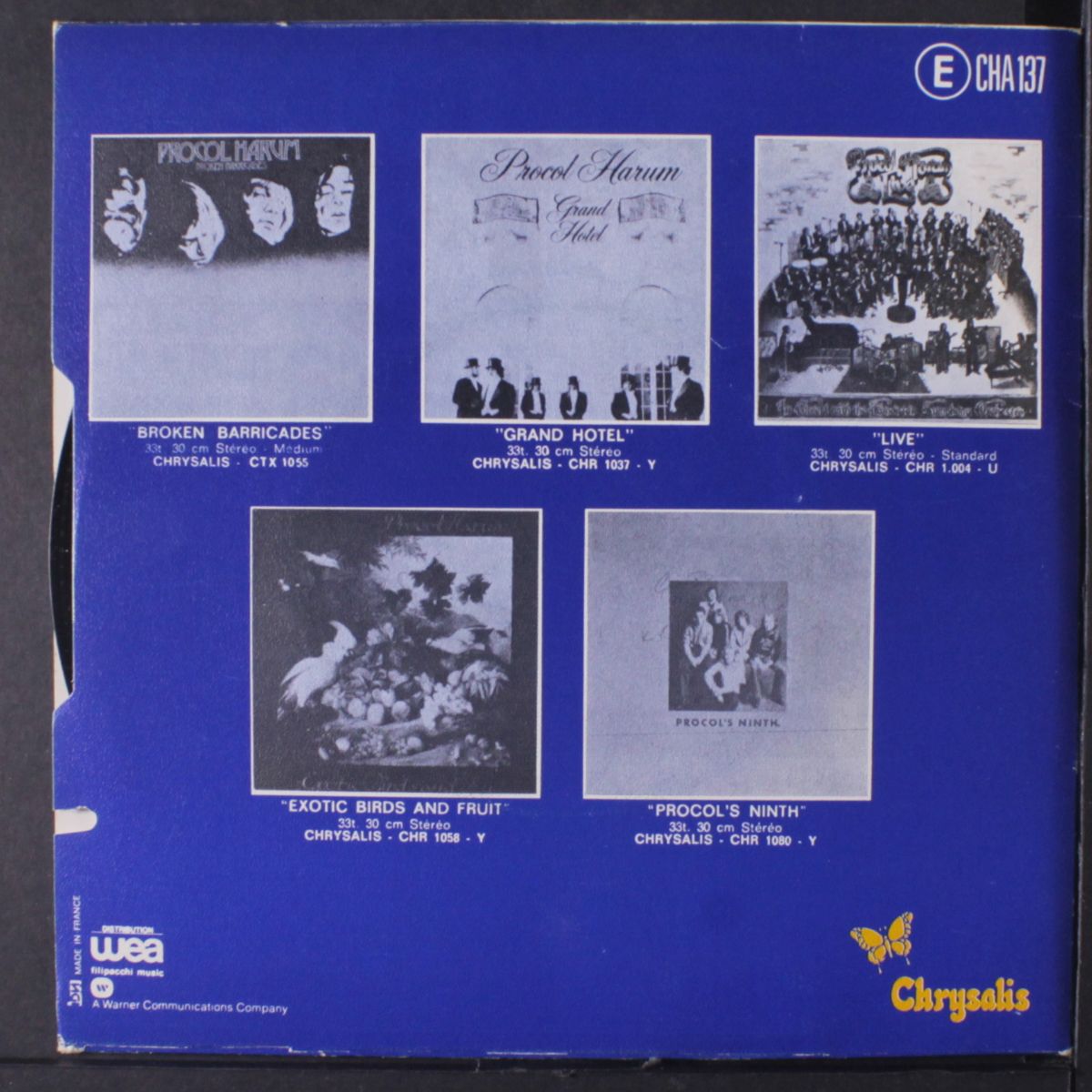 the final thrust / taking the time by PROCOL HARUM