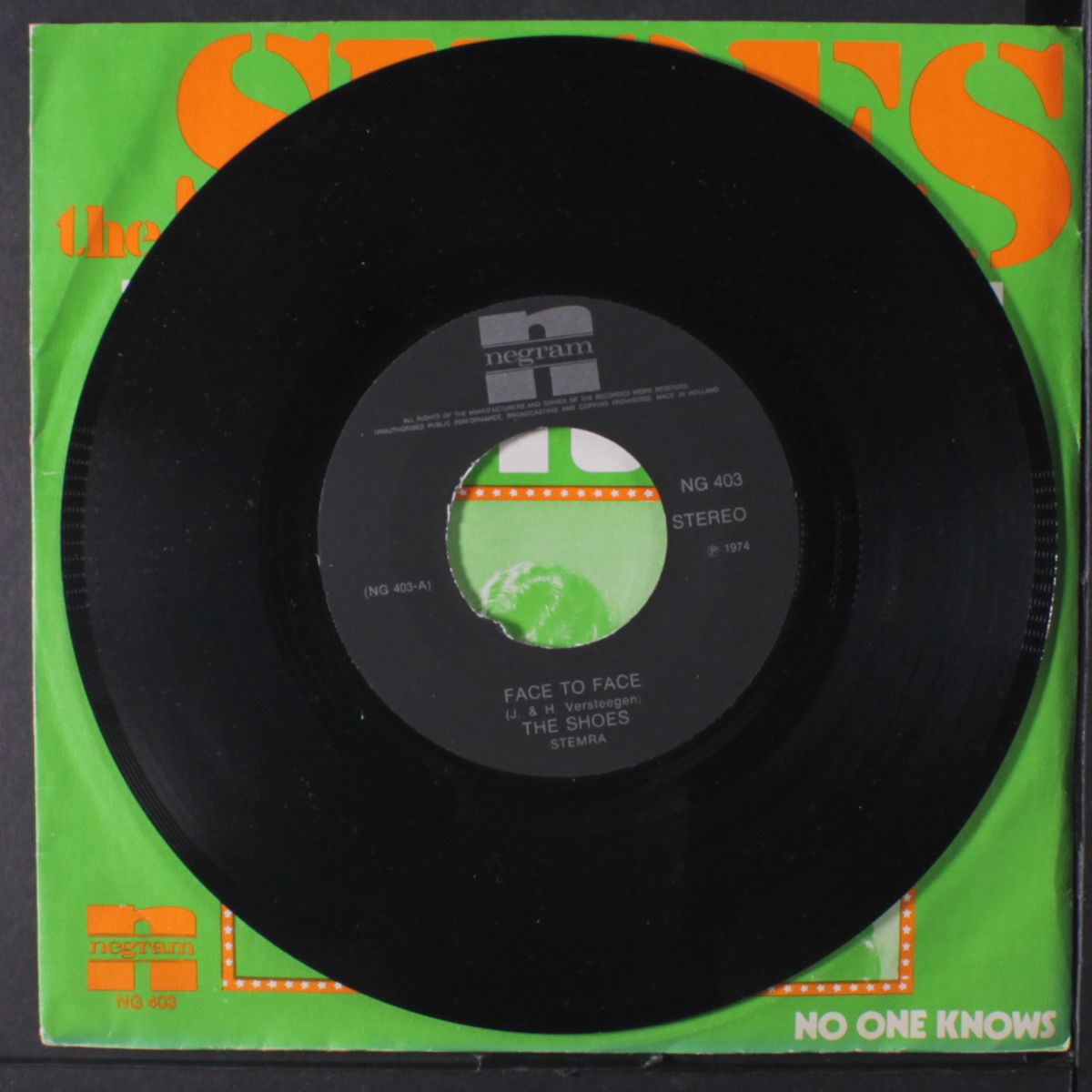 face to face / no one knows by SHOES