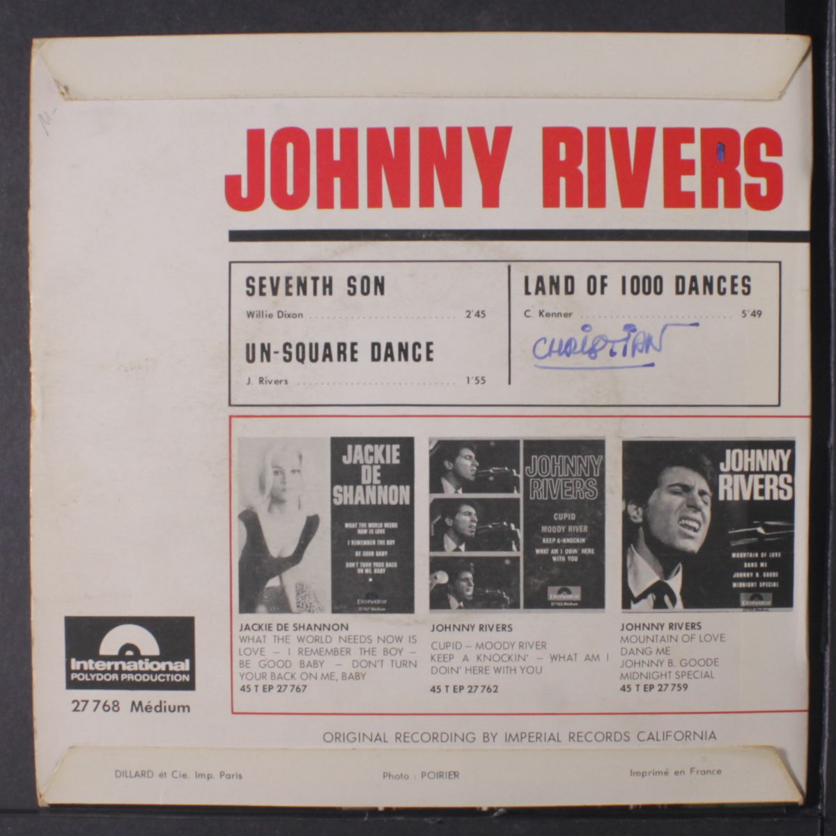 seventh son + 2 by JOHNNY RIVERS