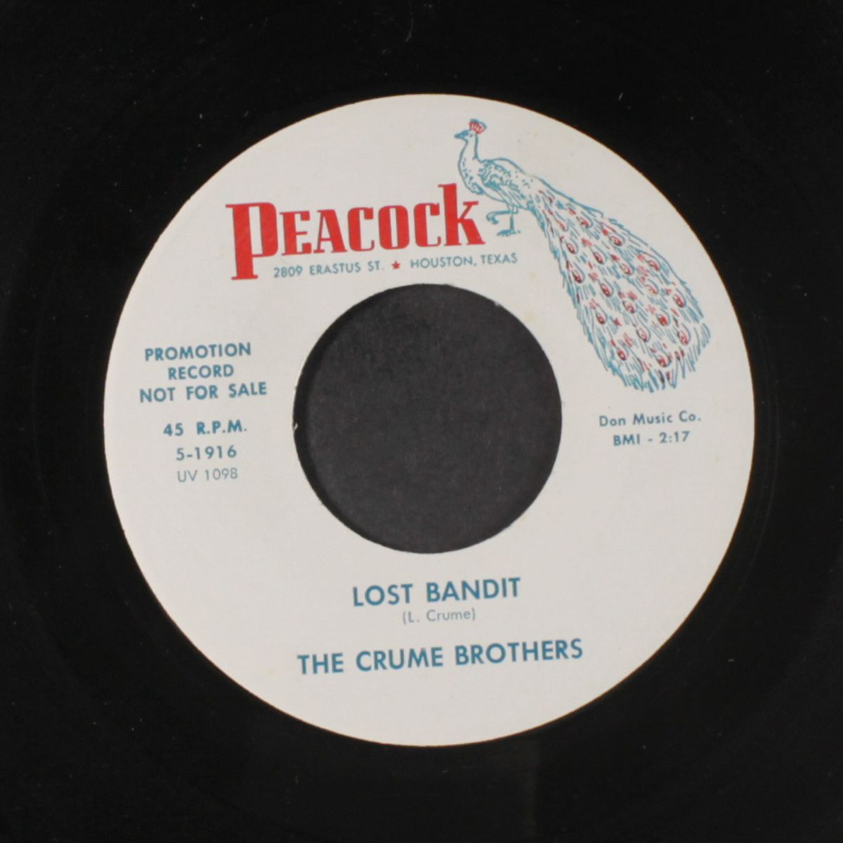 lost bandit / chico's lullaby by CRUME BROTHERS