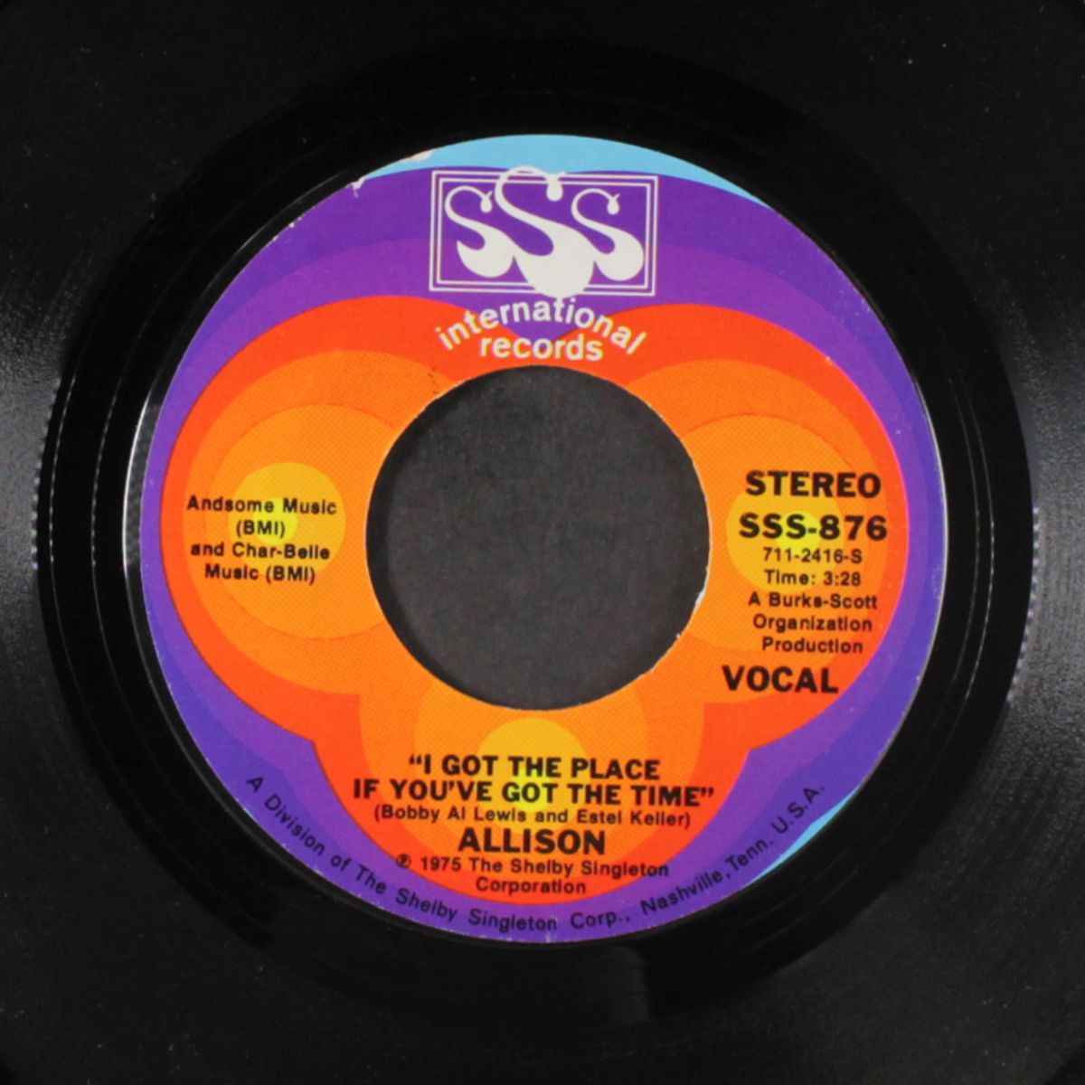 i got the place if you've got the time / ooh baby, can't explain the f by ALLISON