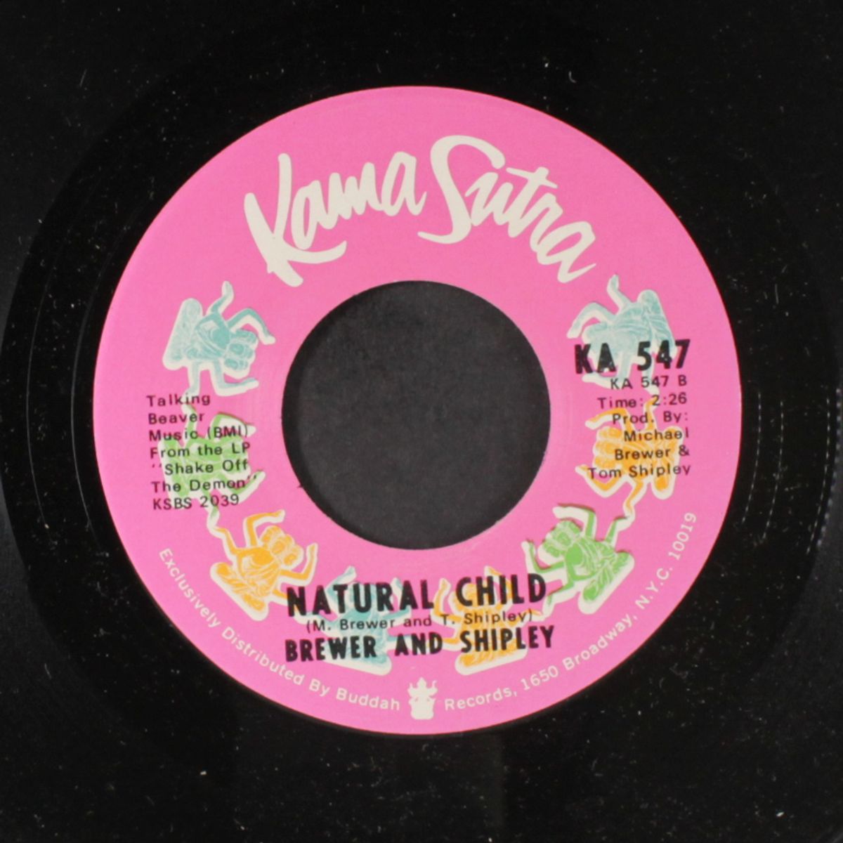 yankee lady / natural child by BREWER & SHIPLEY