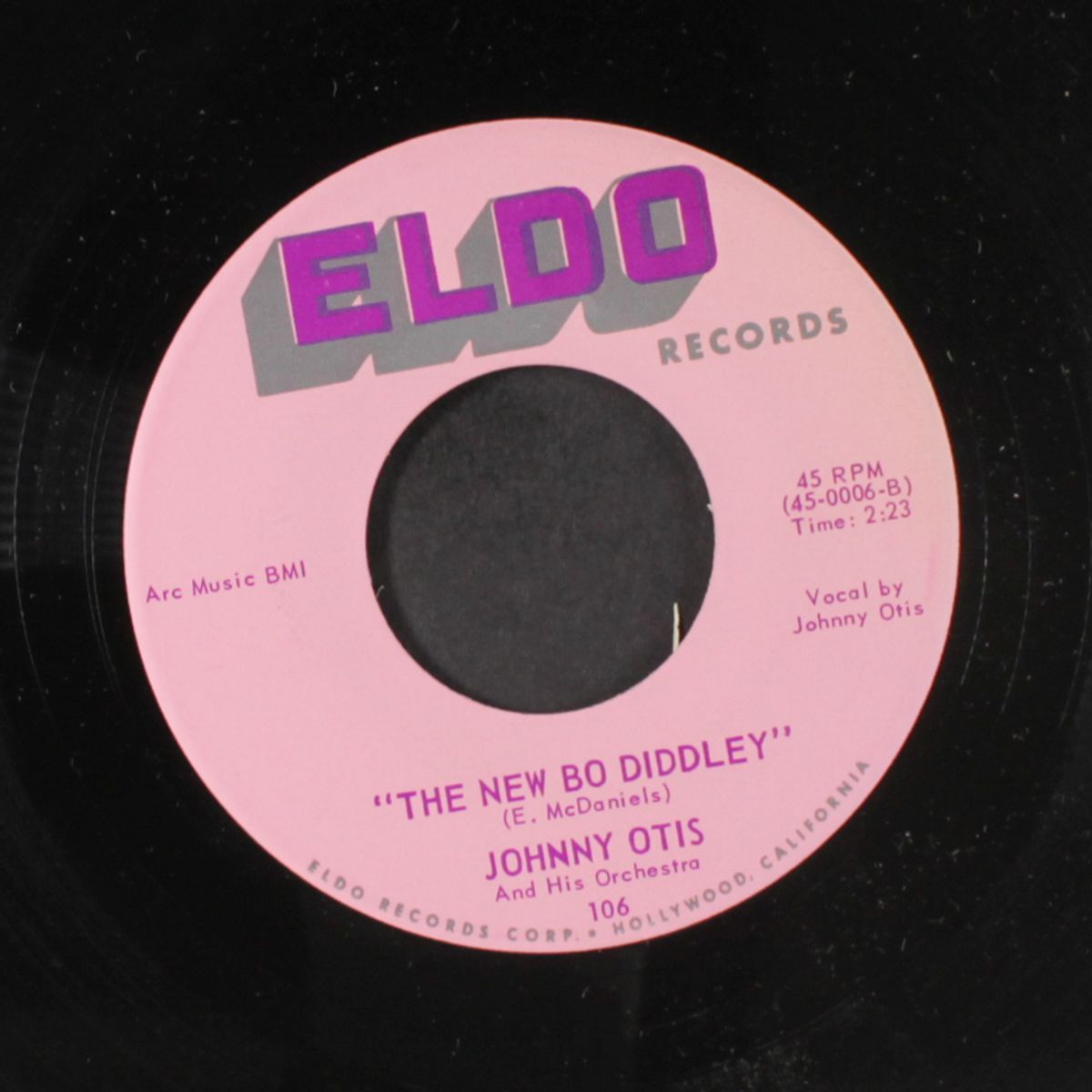 the new bo diddley / the jelly roll by JOHNNY OTIS