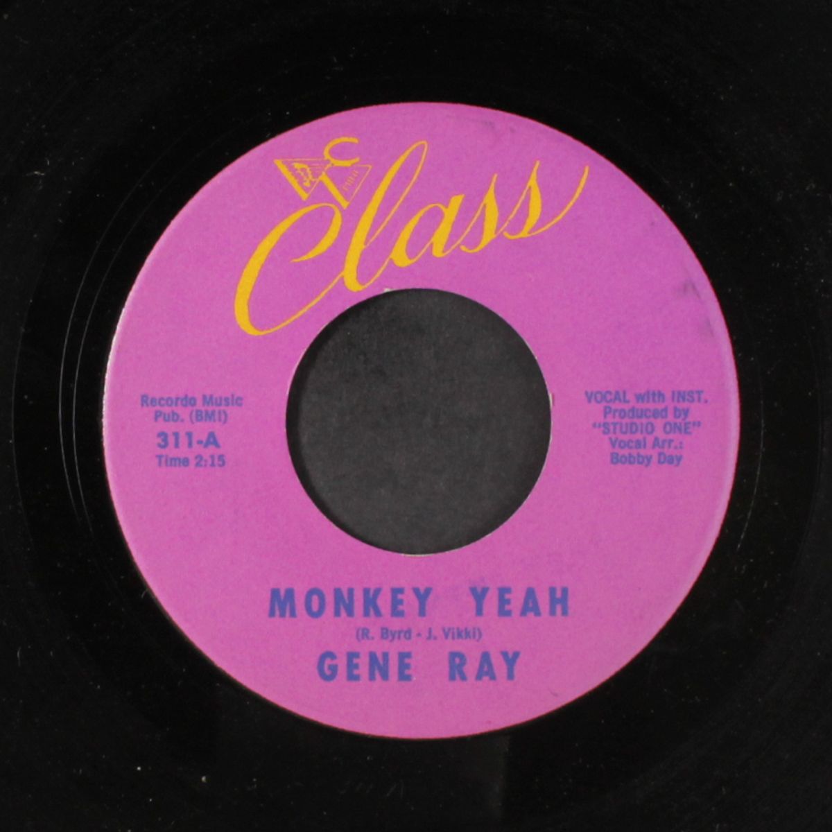monkey yeah / slauson u.s.a by GENE RAY