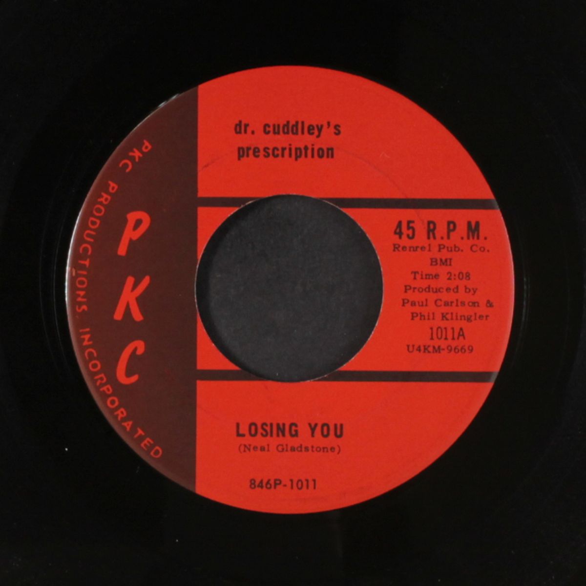 losing you / bye, bye by DR. CUDDLEY'S PRESCRIPTION
