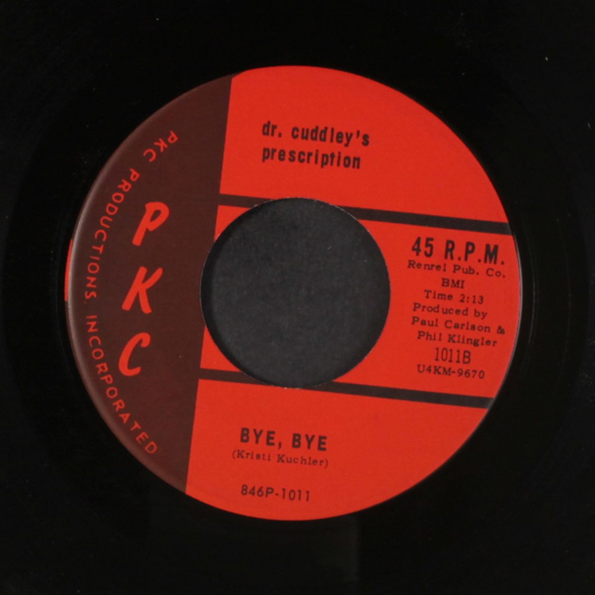 losing you / bye, bye by DR. CUDDLEY'S PRESCRIPTION