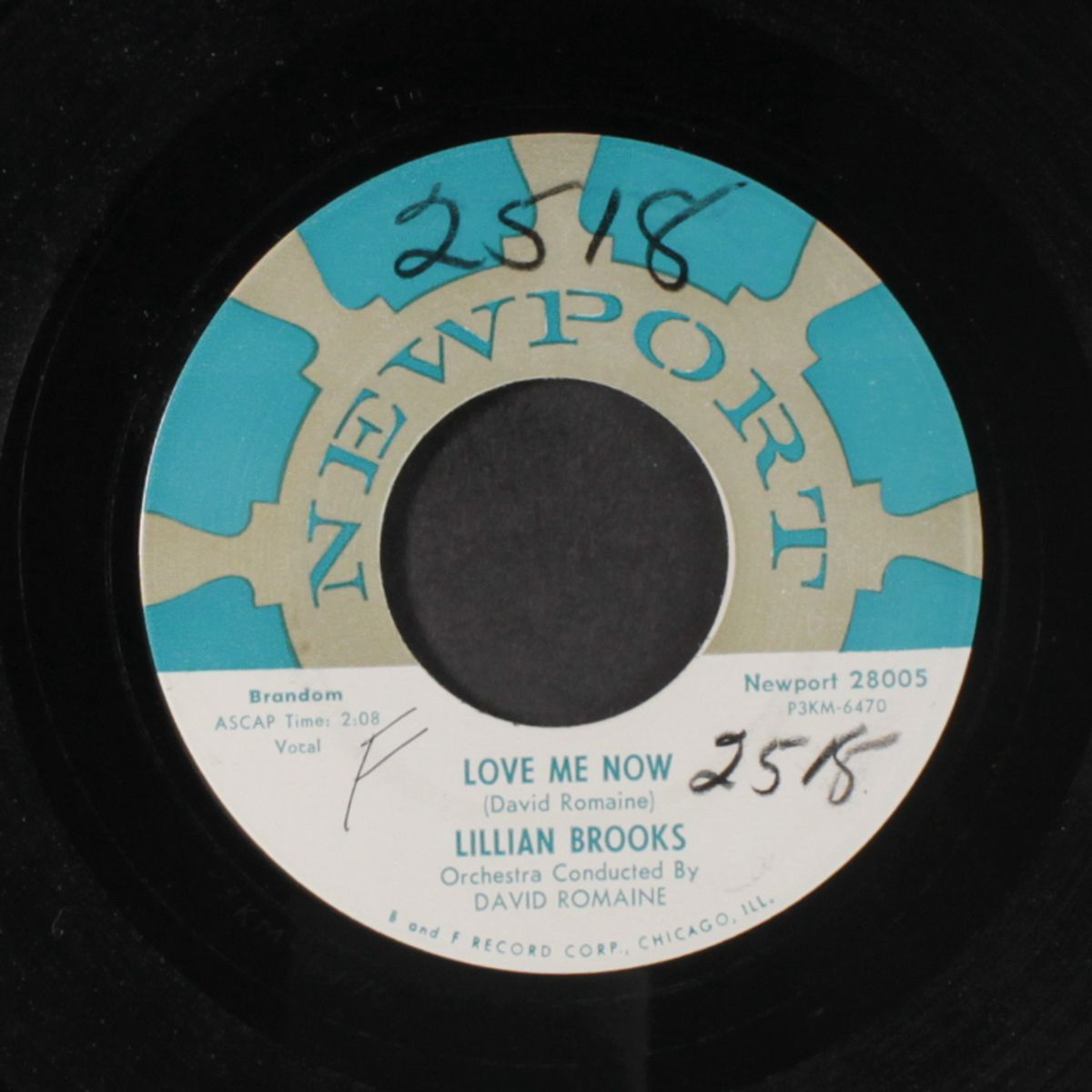 love me now / you're saving your kisses by LILLIAN BROOKS
