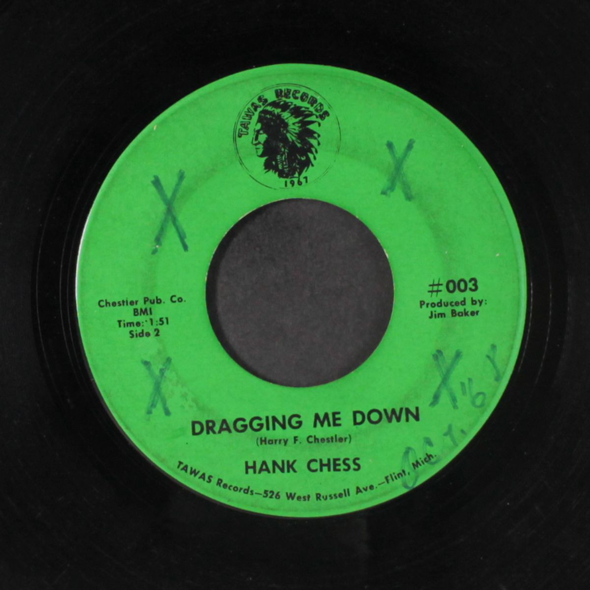 woman / dragging me down by HANK CHESS