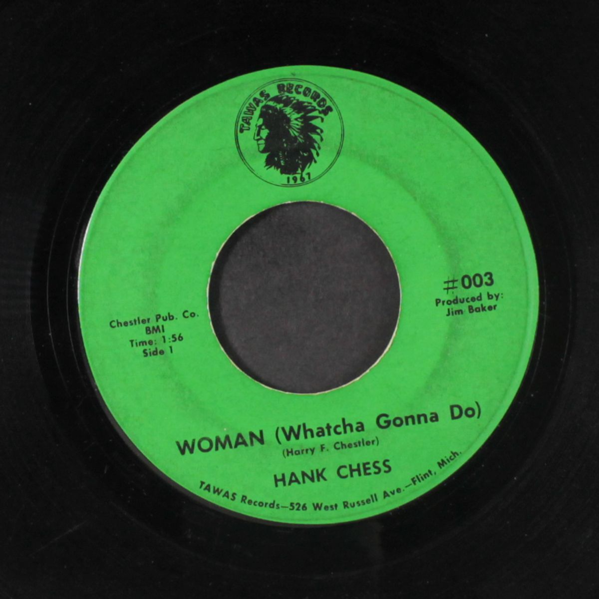 woman / dragging me down by HANK CHESS