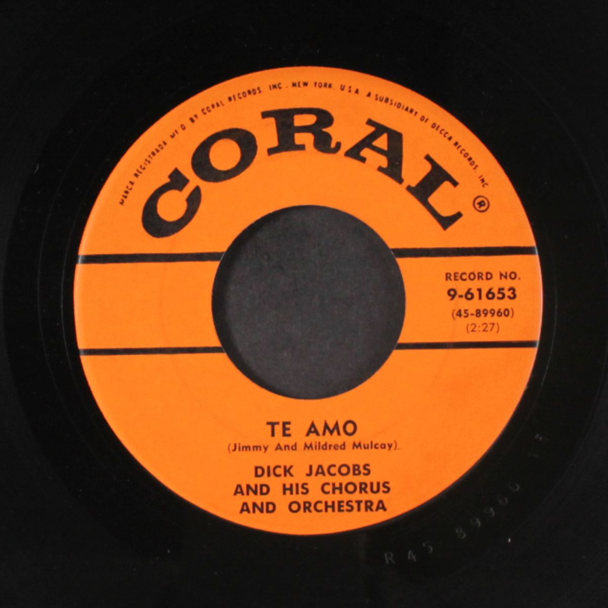 the golden baton / te amo by DICK JACOBS