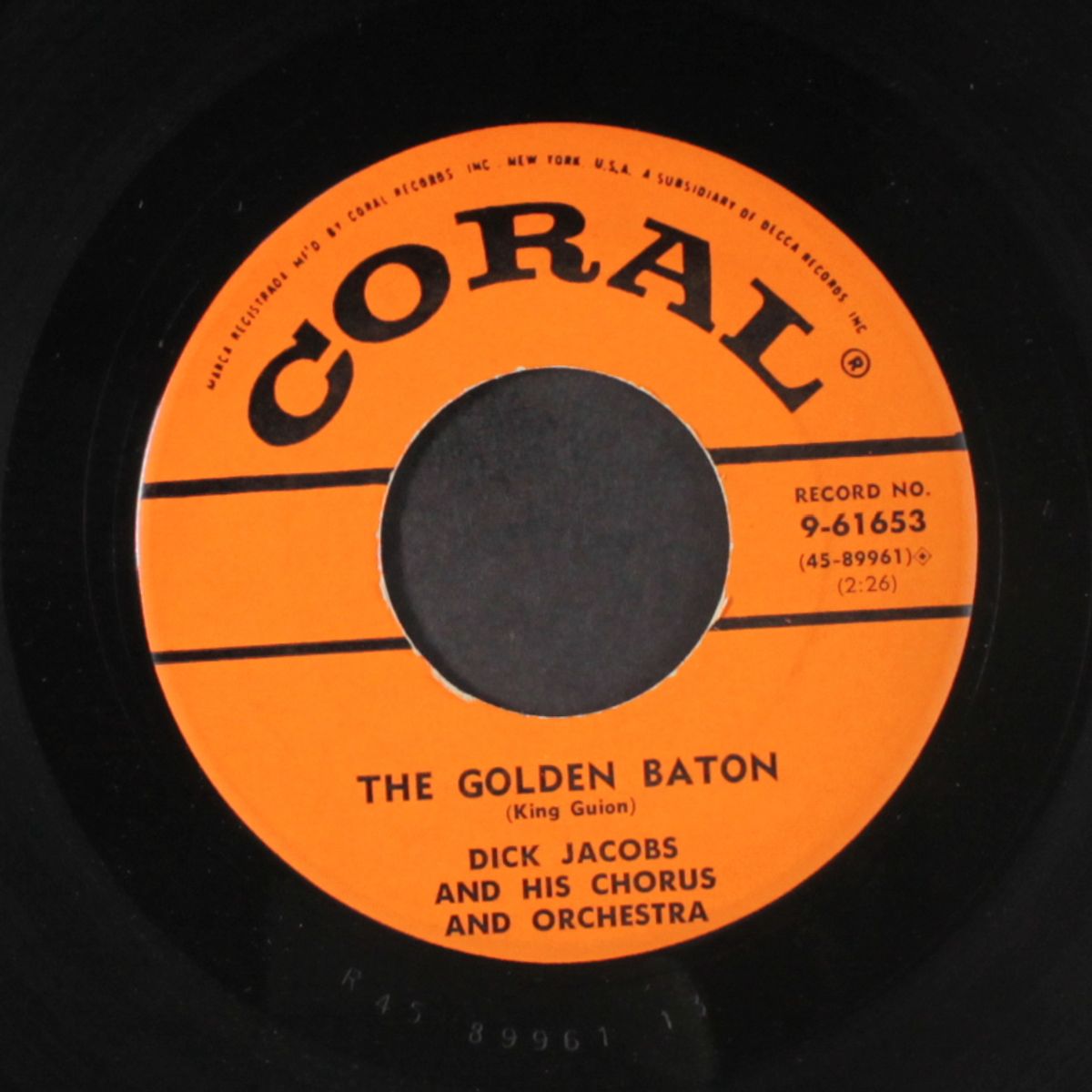 the golden baton / te amo by DICK JACOBS