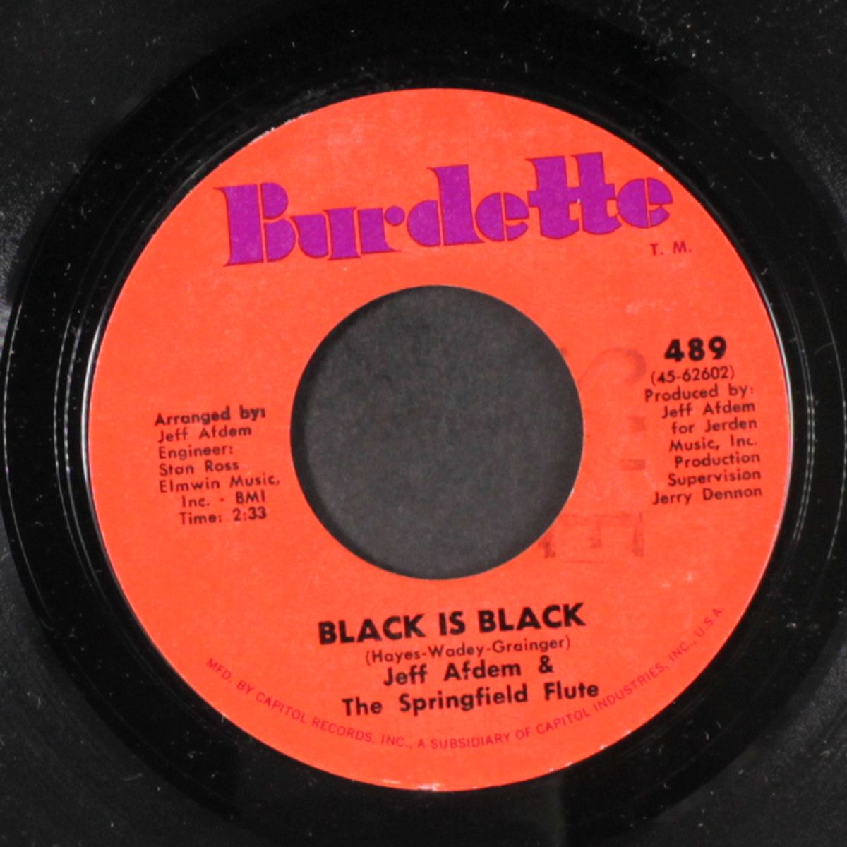 scarborough fair / look of love / black is black by JEFF AFDEM & SPRINGFIELD RIFLE