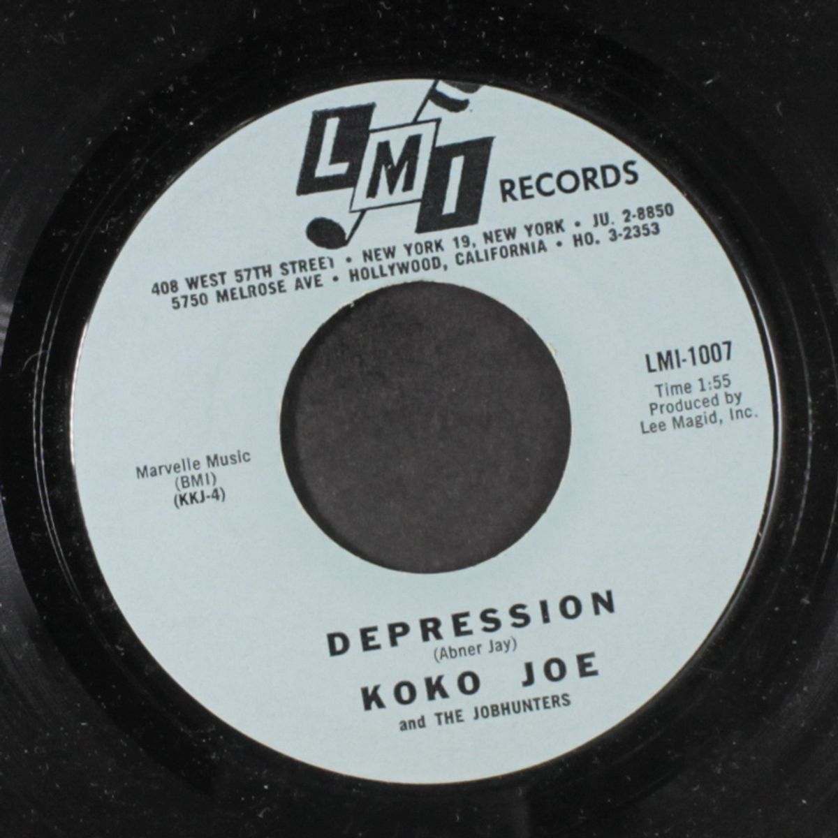 depression / i'm georgia bound by KOKO JOE & JOBHUNTERS