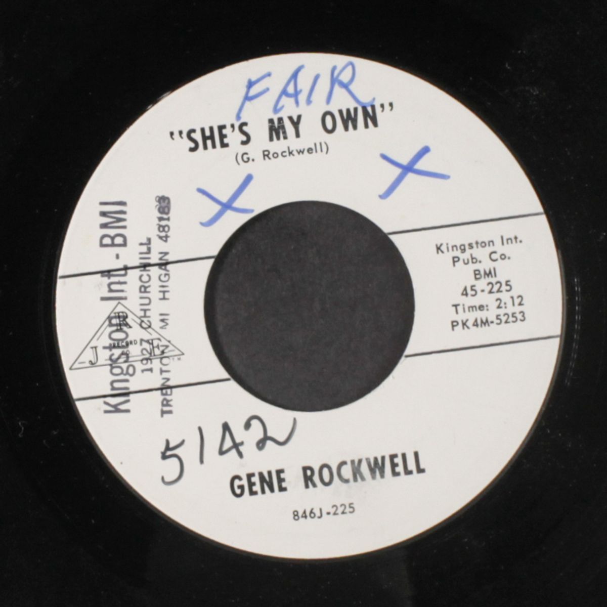 hello woman / she's my own by GENE ROCKWELL