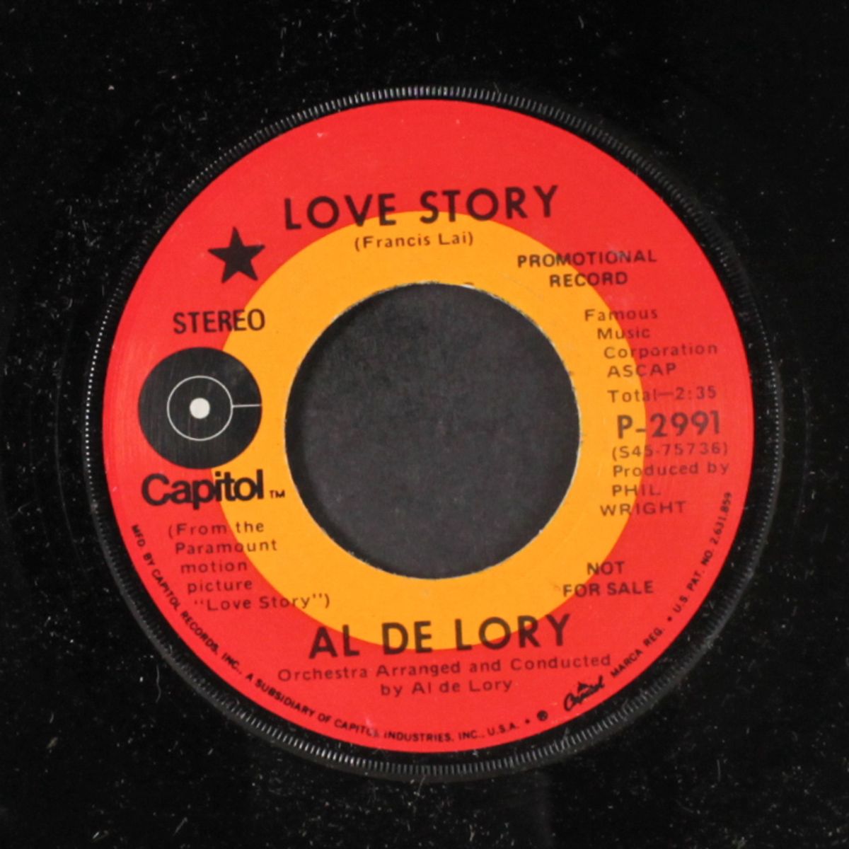 love story / elegy by AL DE LORY