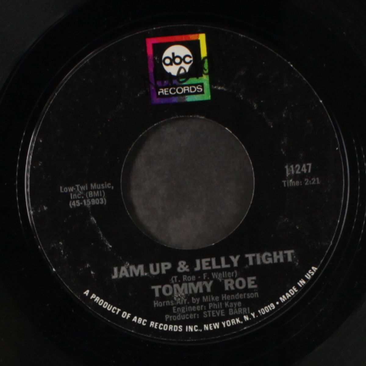 jam up & jelly tight / moontalk by TOMMY ROE