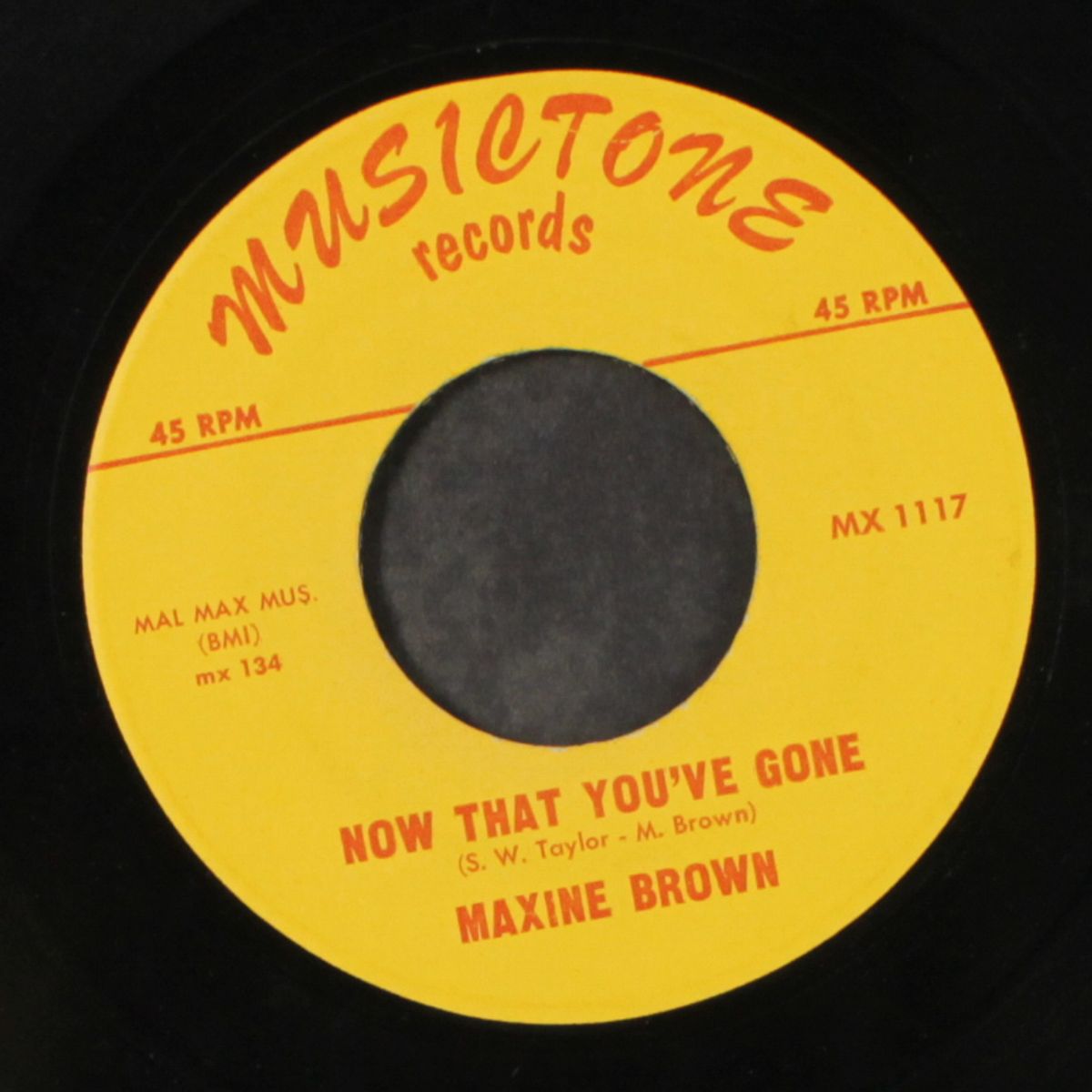 now that you've gone by MAXINE BROWN