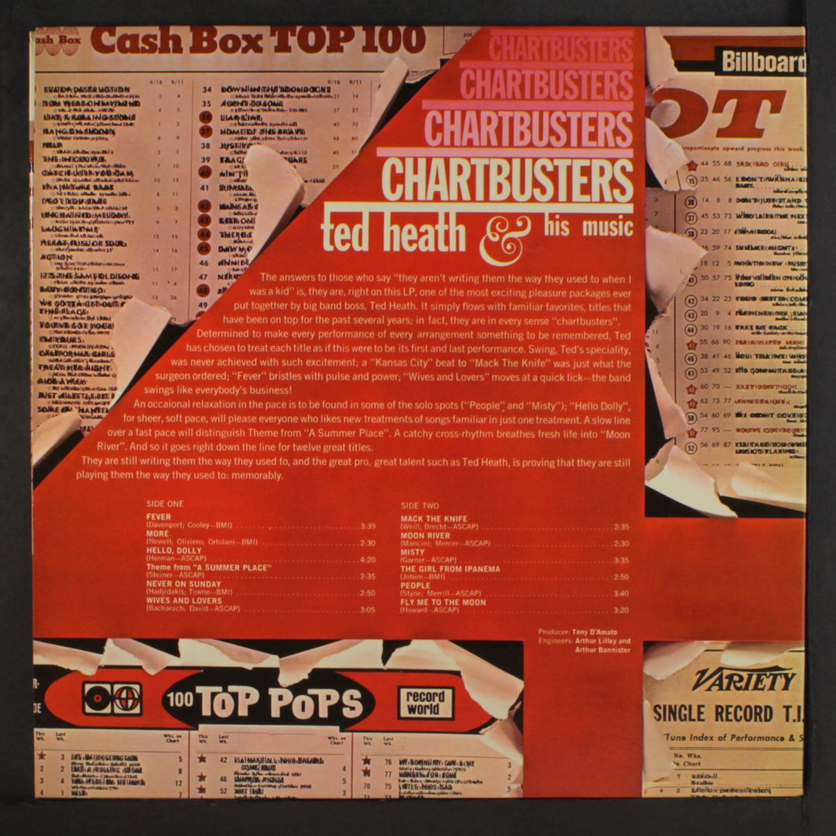 chartbusters by TED HEATH