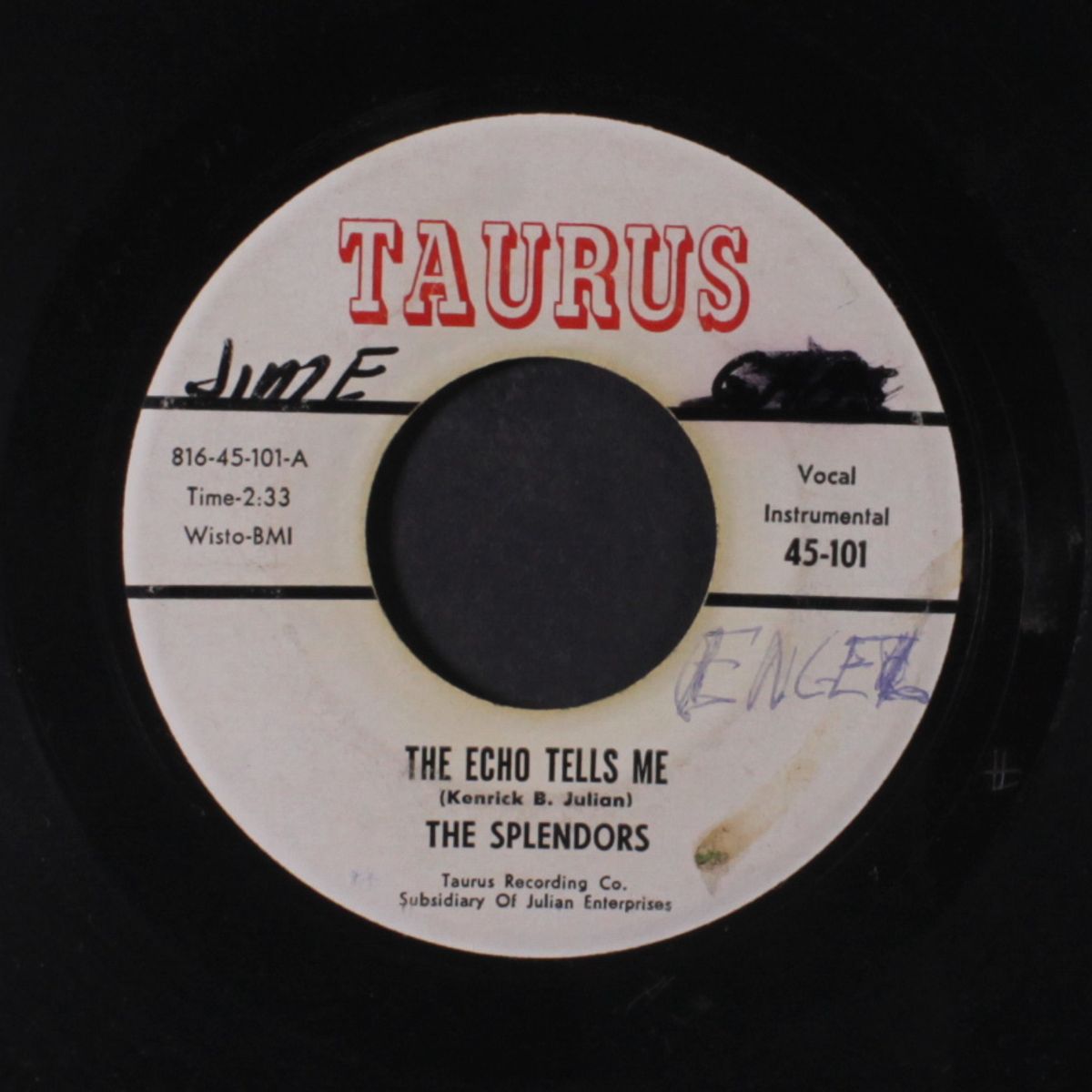 the golden years / the echo tells me by SPLENDORS