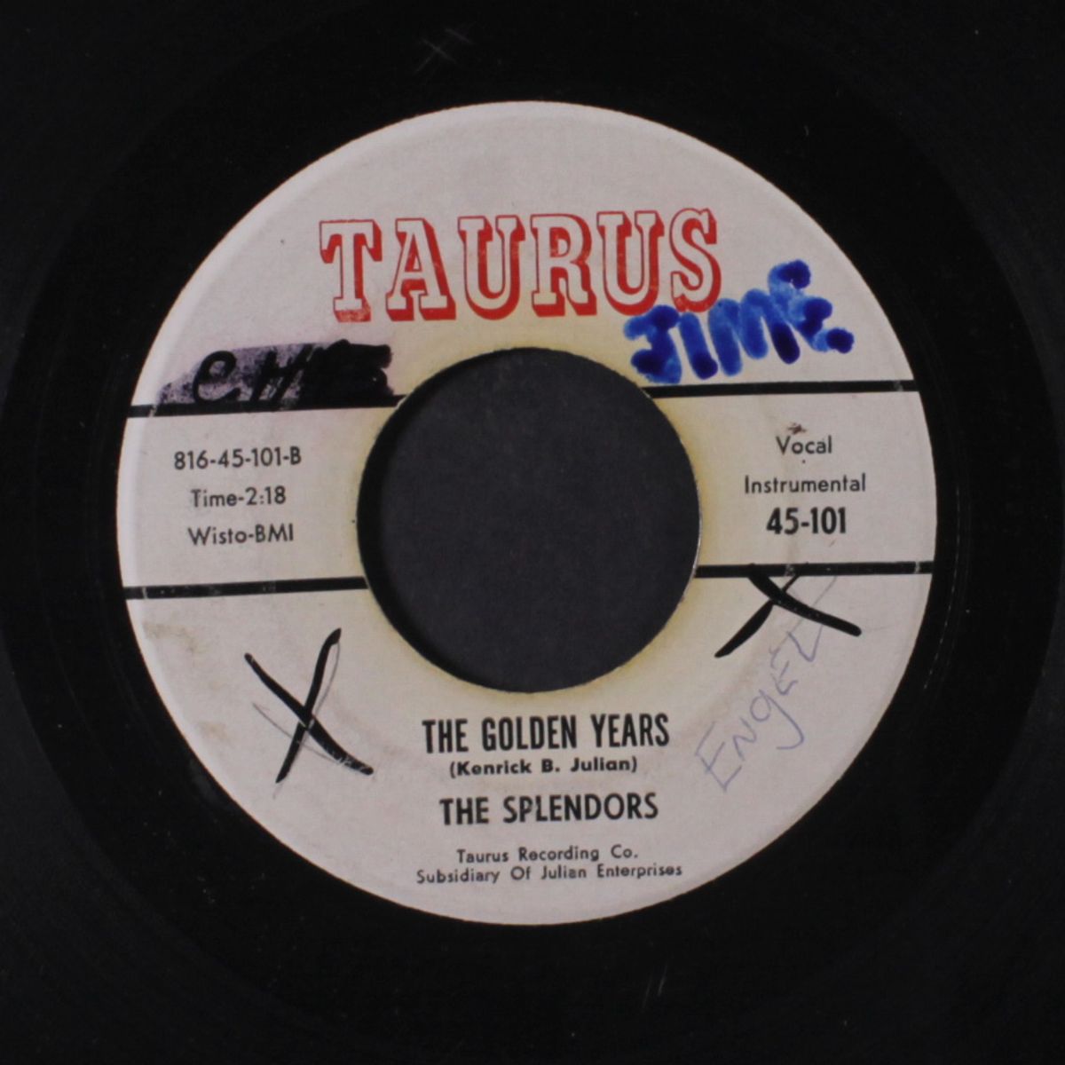 the golden years / the echo tells me by SPLENDORS