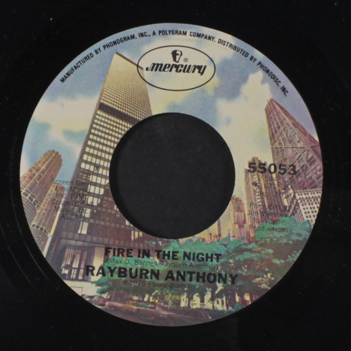 shadows of love / fire in the night by RAYBURN ANTHONY
