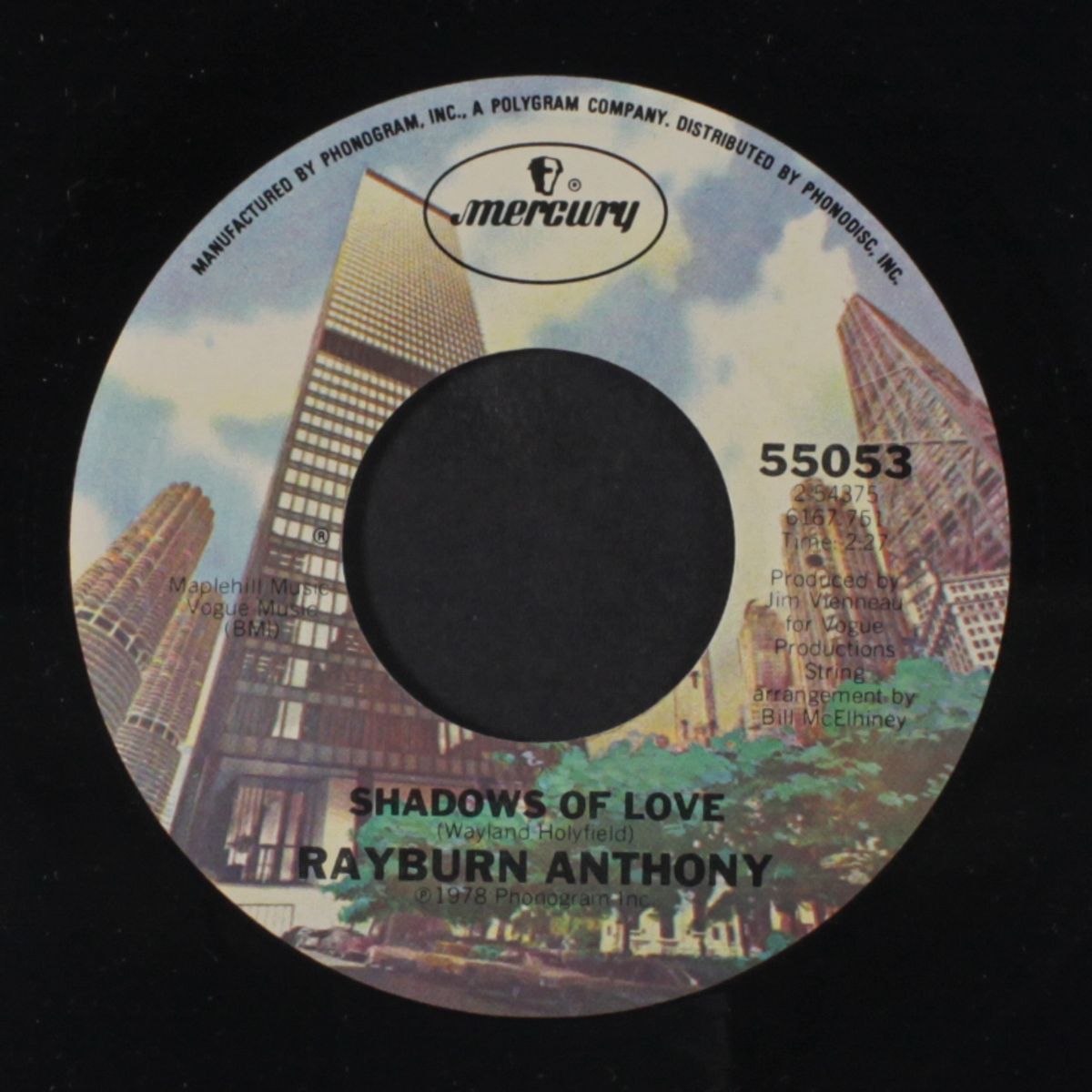 shadows of love / fire in the night by RAYBURN ANTHONY