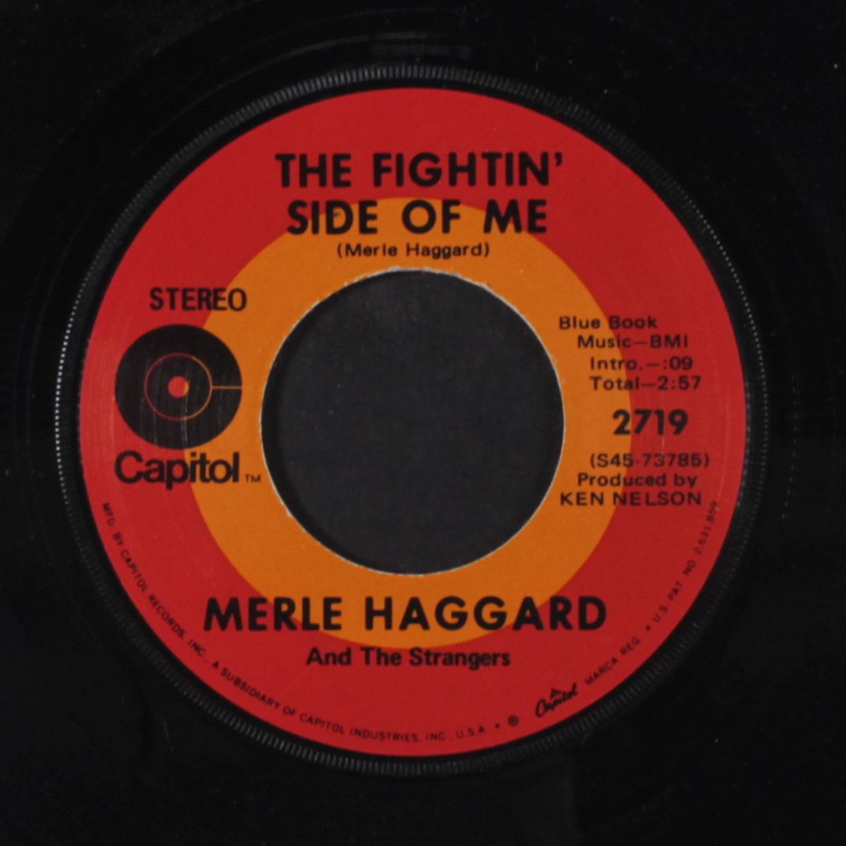the fightin' side of me / every fool has a rainbow by MERLE HAGGARD