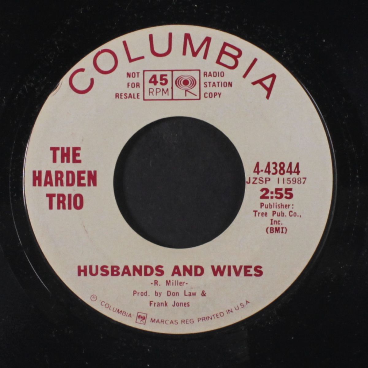 seven days of crying / husbands and wives by HARDEN TRIO