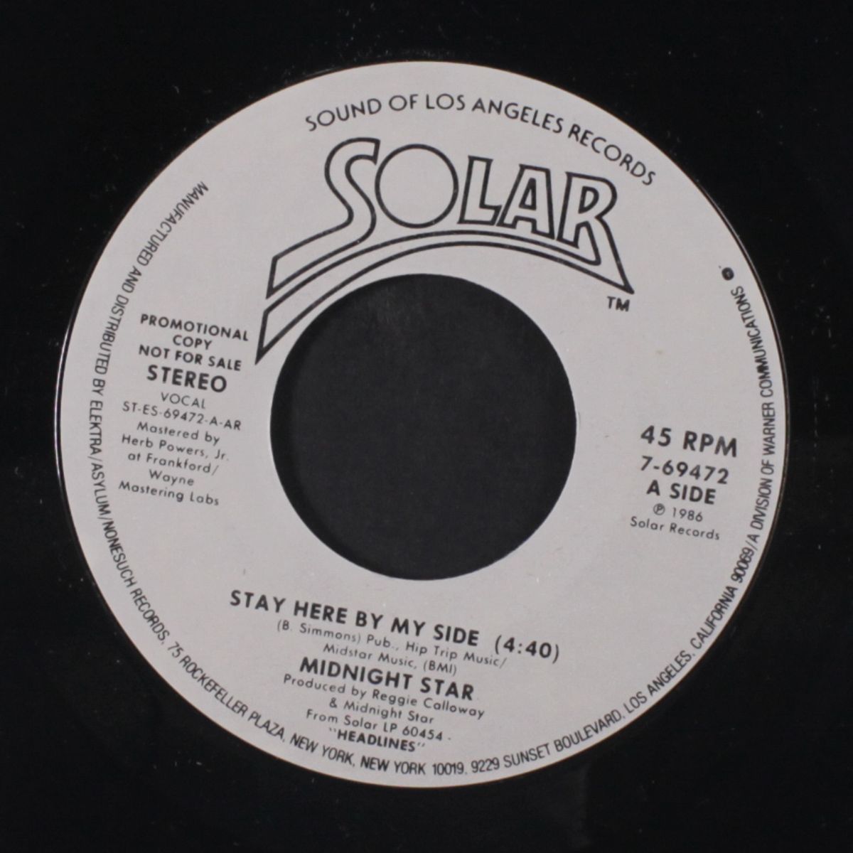 stay here by my side / same by MIDNIGHT STAR