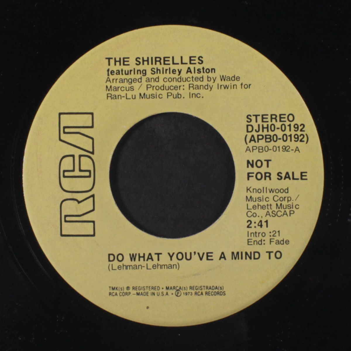 do what you've a mind to / mono by SHIRELLES